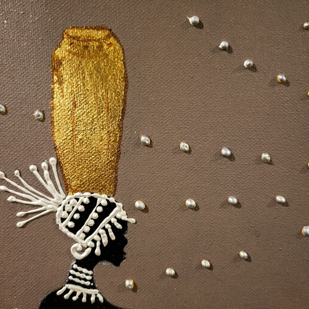 Textured Wall Art - African Women Dancing - photo 4