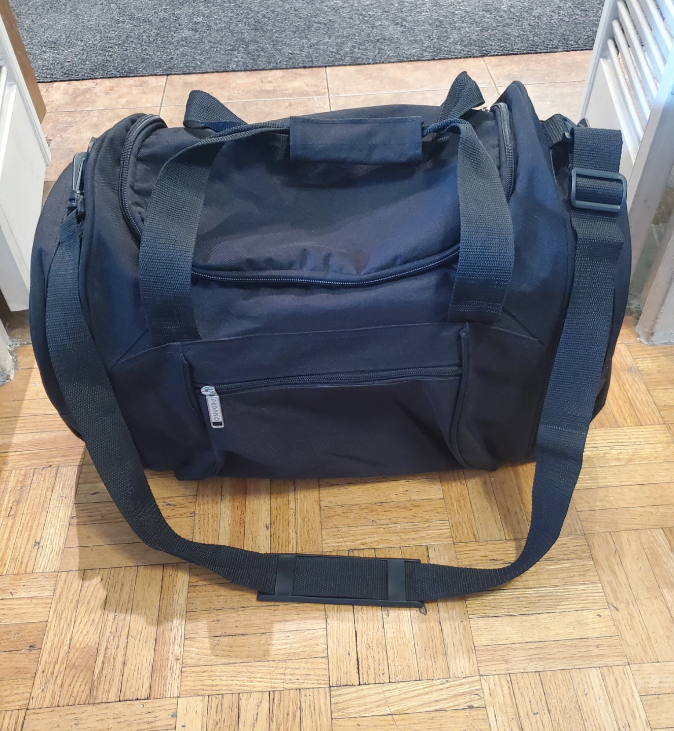 Black Gym Bag 19 Inches