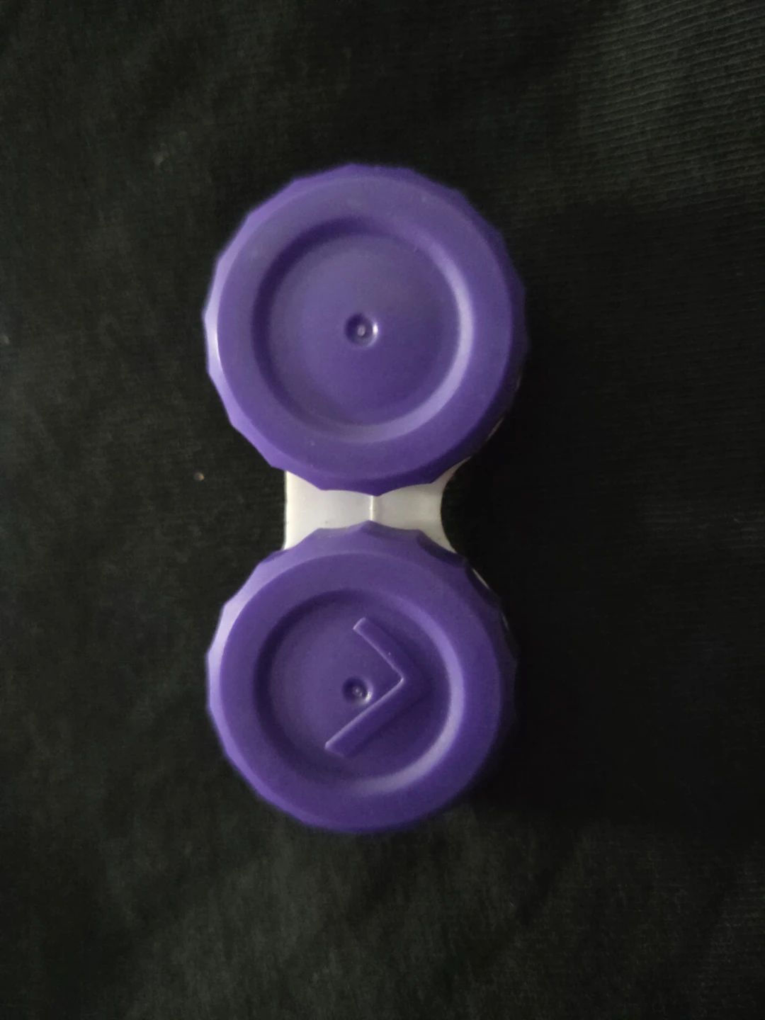 Purple Contact Lens Case
