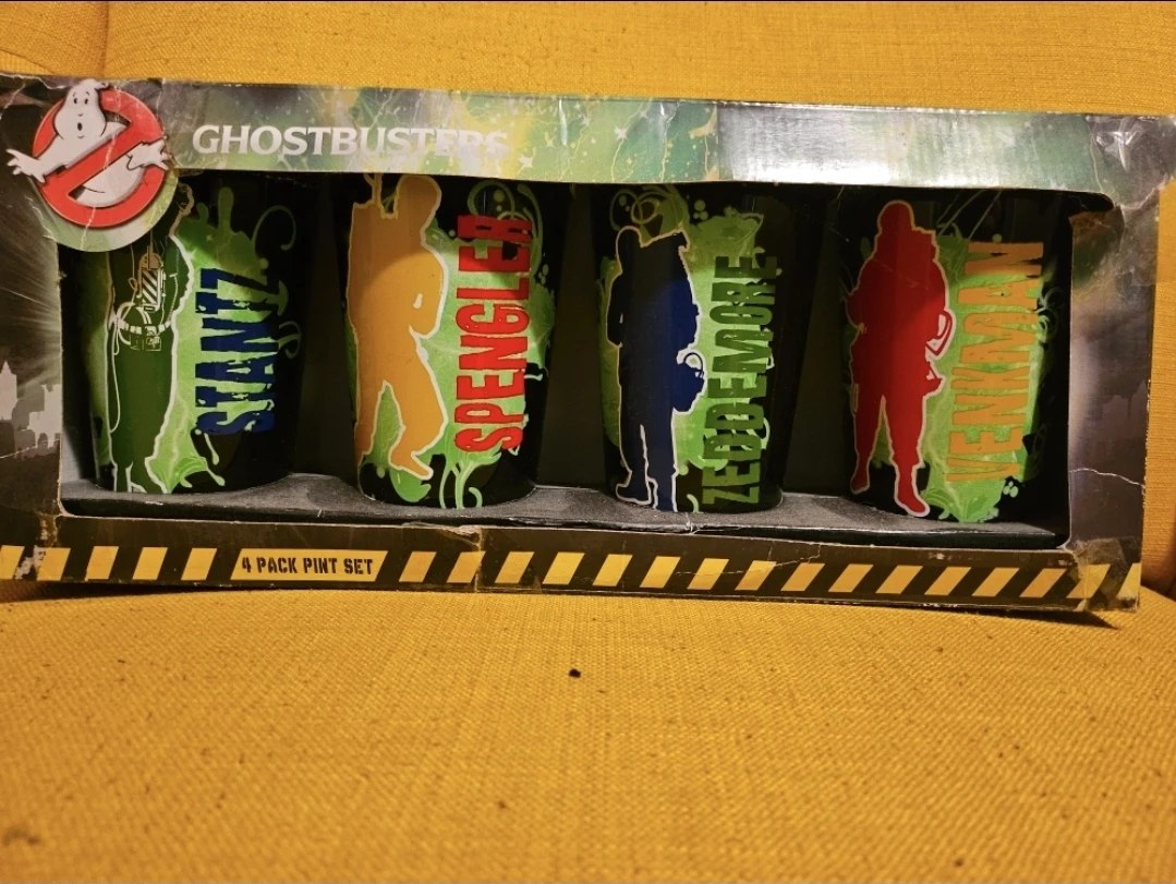 Ghostbusters 4 Pack Pint Glass Set