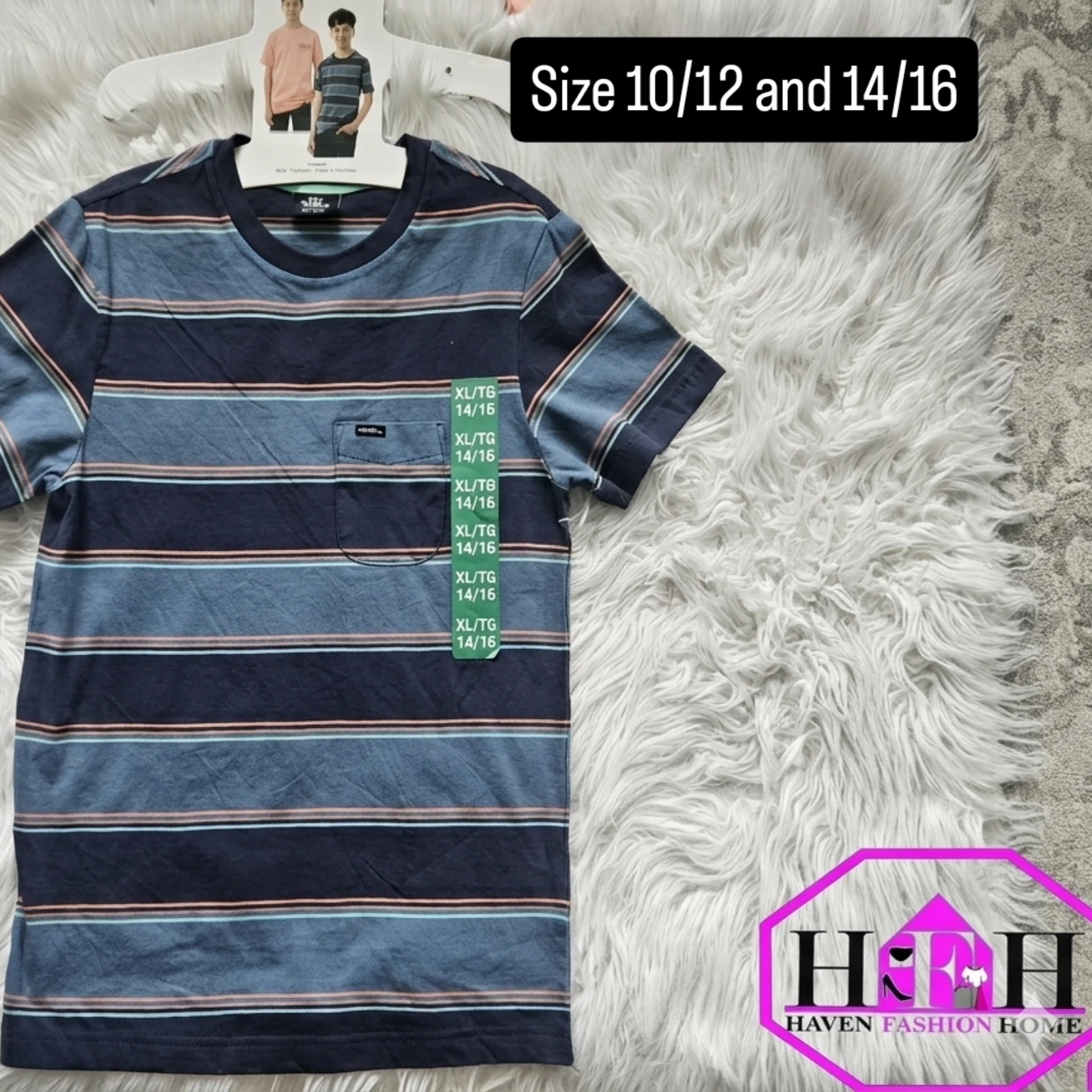 Boys O'Neill & Striped T-Shirts Size 10/12 & 14/16 - photo 2
