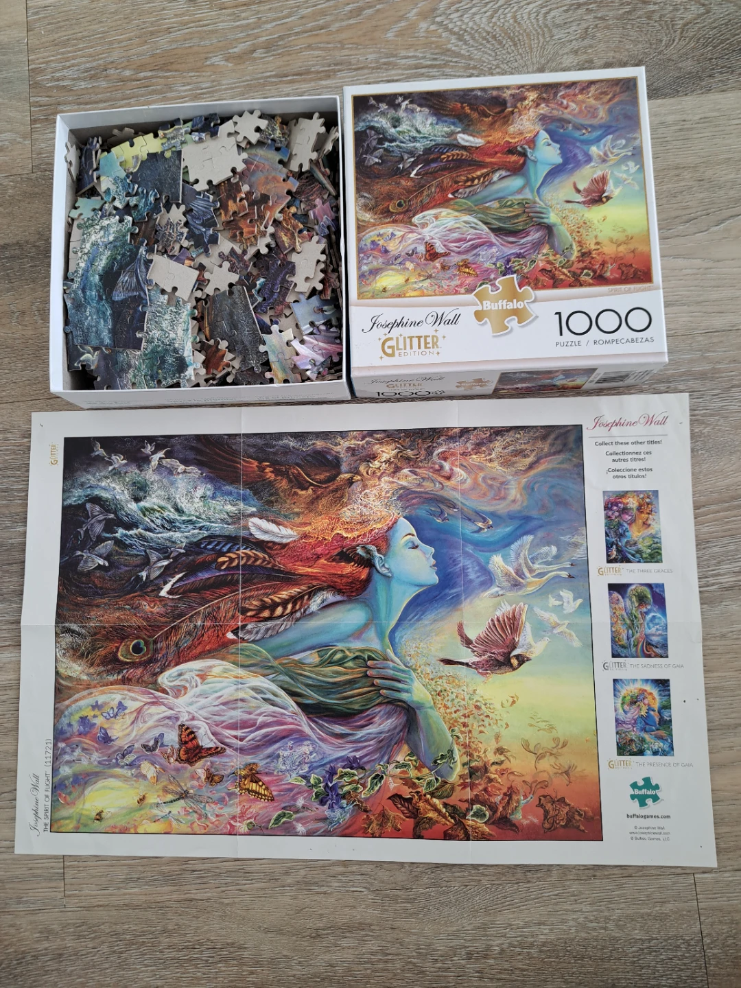 Buffalo Josephine Wall 1000 Piece Glitter Edition Puzzle - photo 3