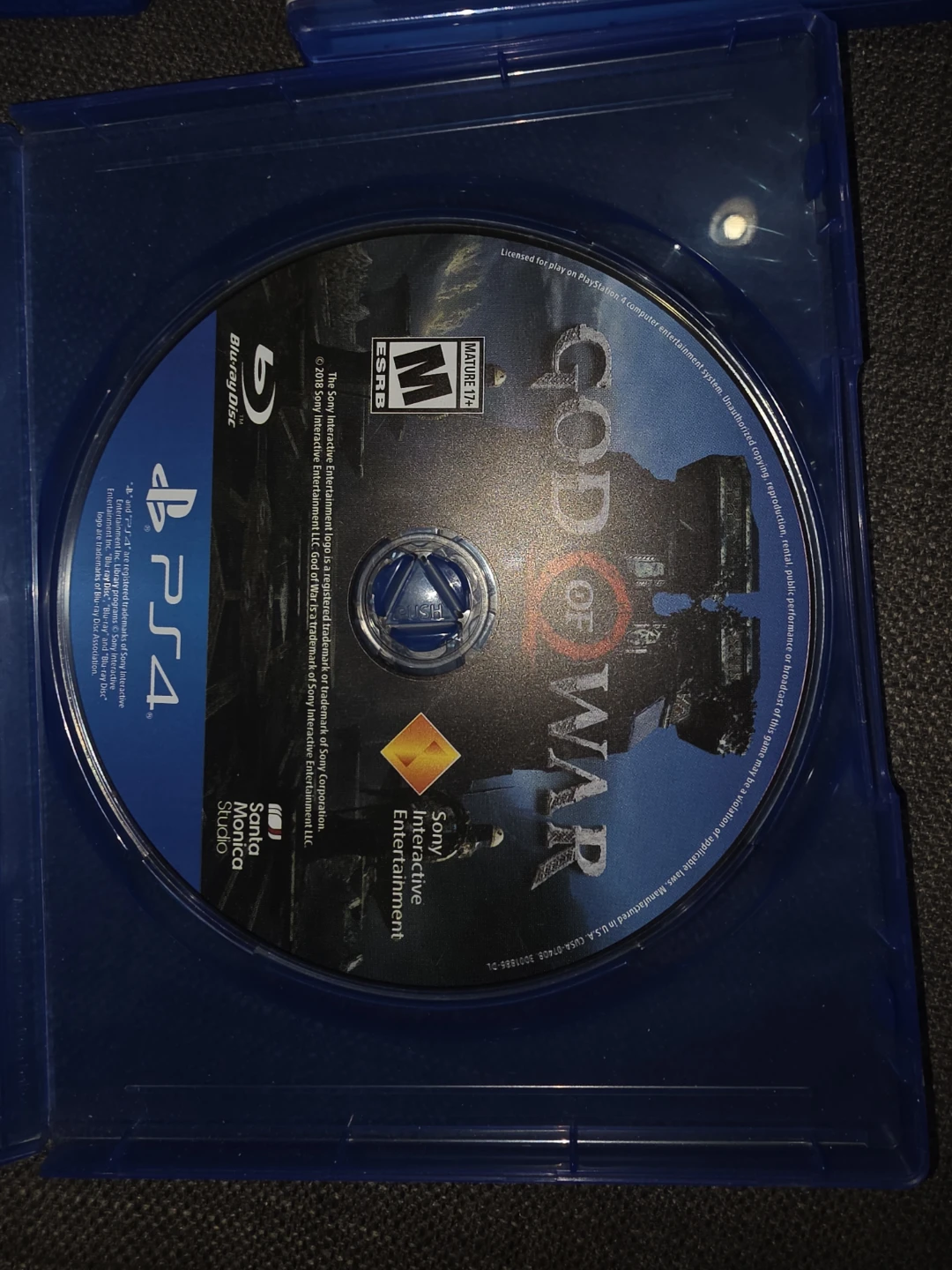 PS4 Games - Overwatch Origins Edition, Rugby 18, God of War