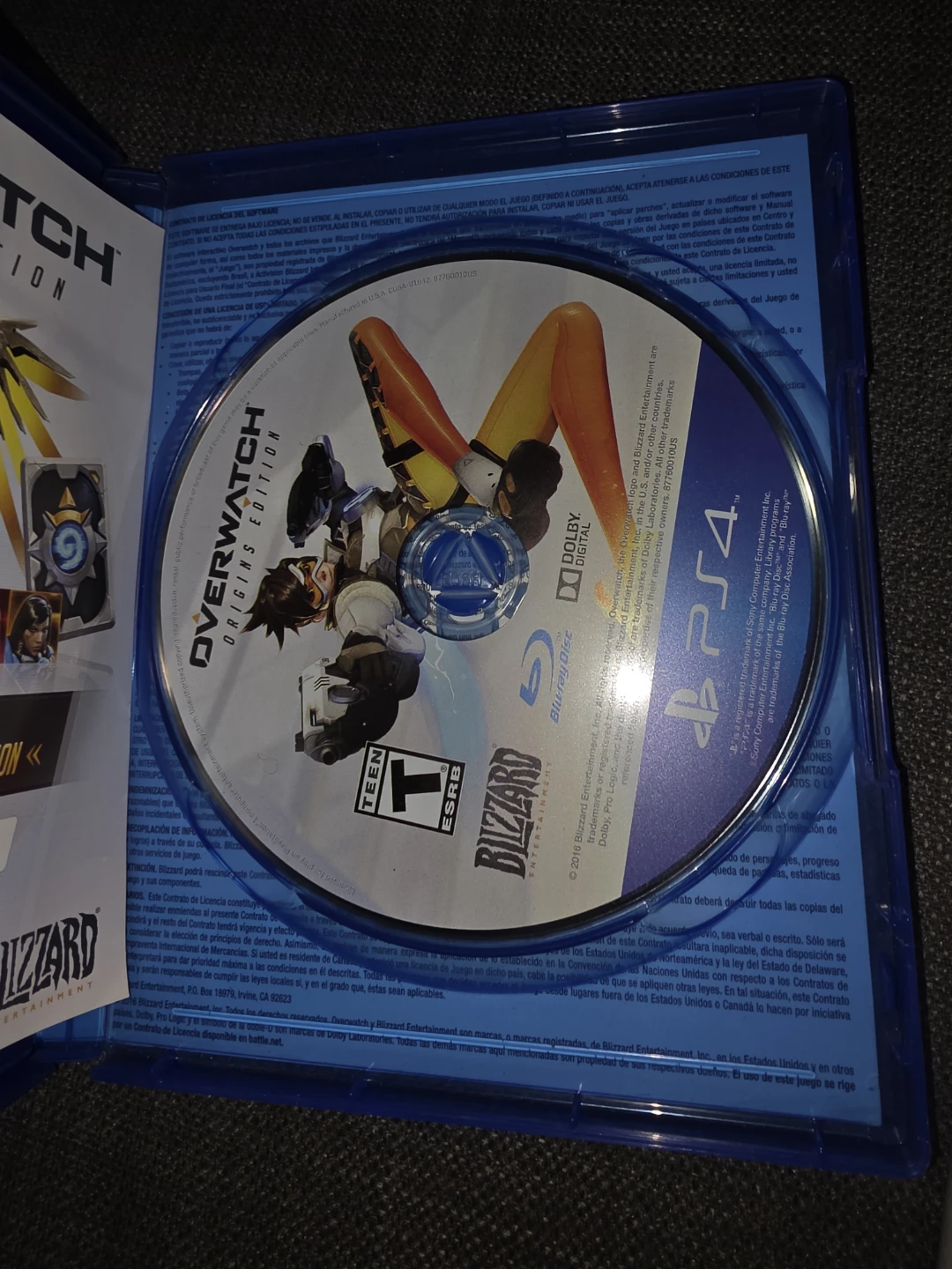 PS4 Games - Overwatch Origins Edition, Rugby 18, God of War - photo 3