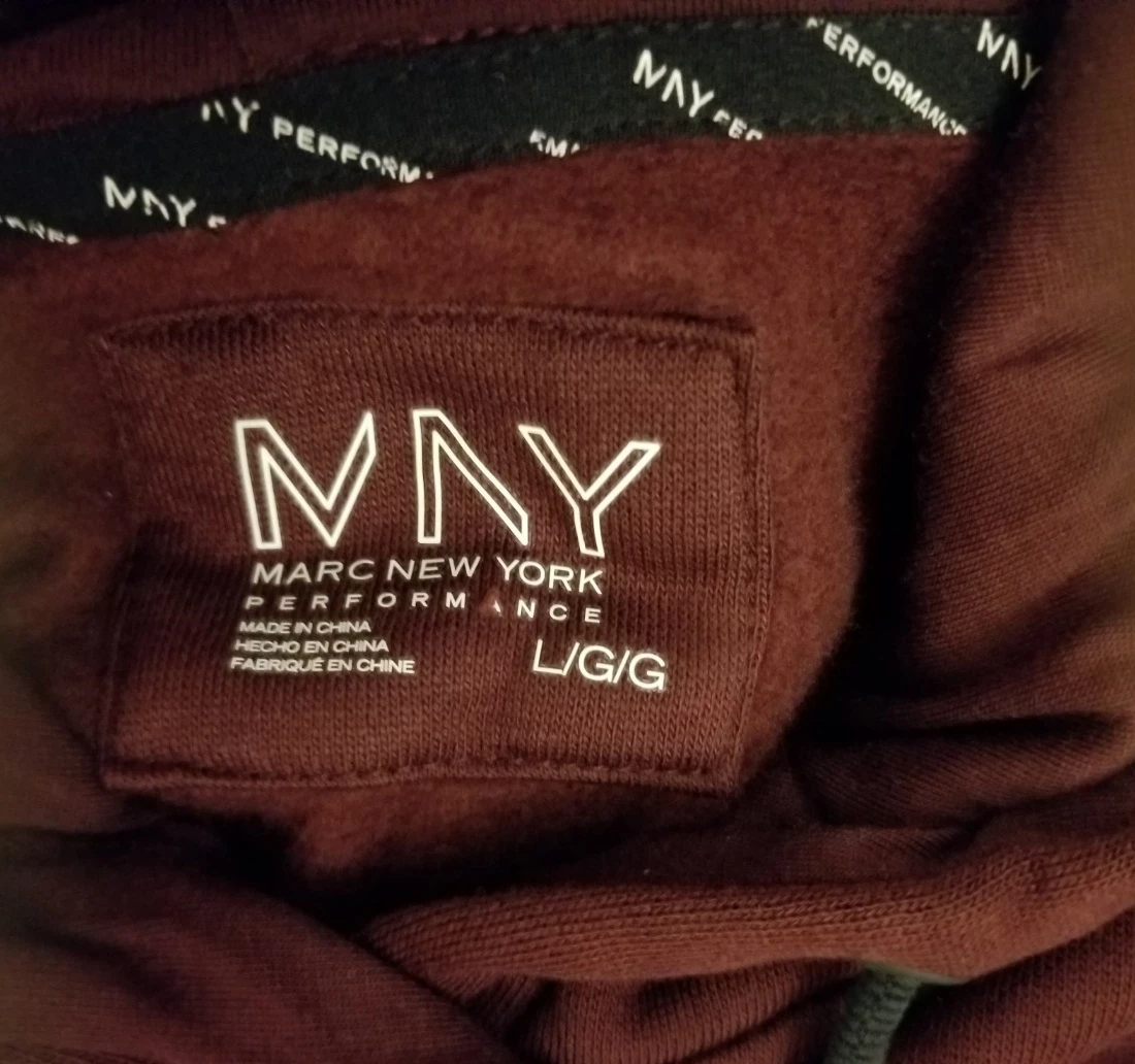 NWT Marc New York Performance Heart Graphic Hoodie - photo 2