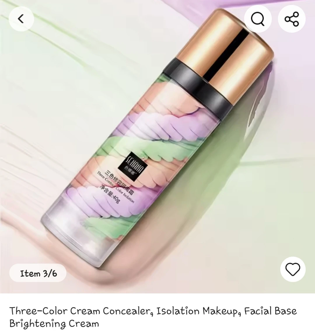 SENANA Three Contour Color Isolation Cream - photo 4