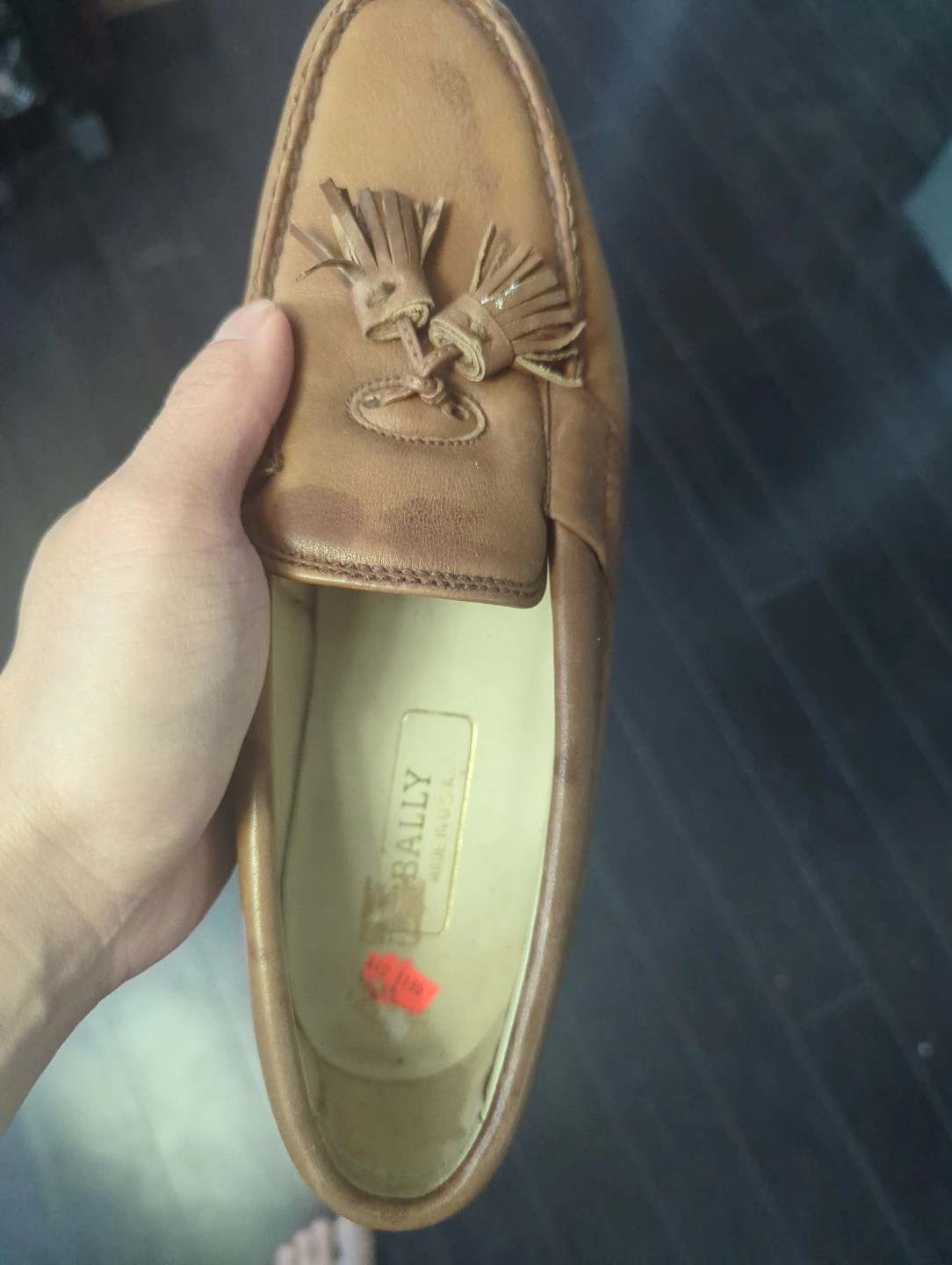 Bally Brown Leather Tassel Loafers - Never Worn - photo 5