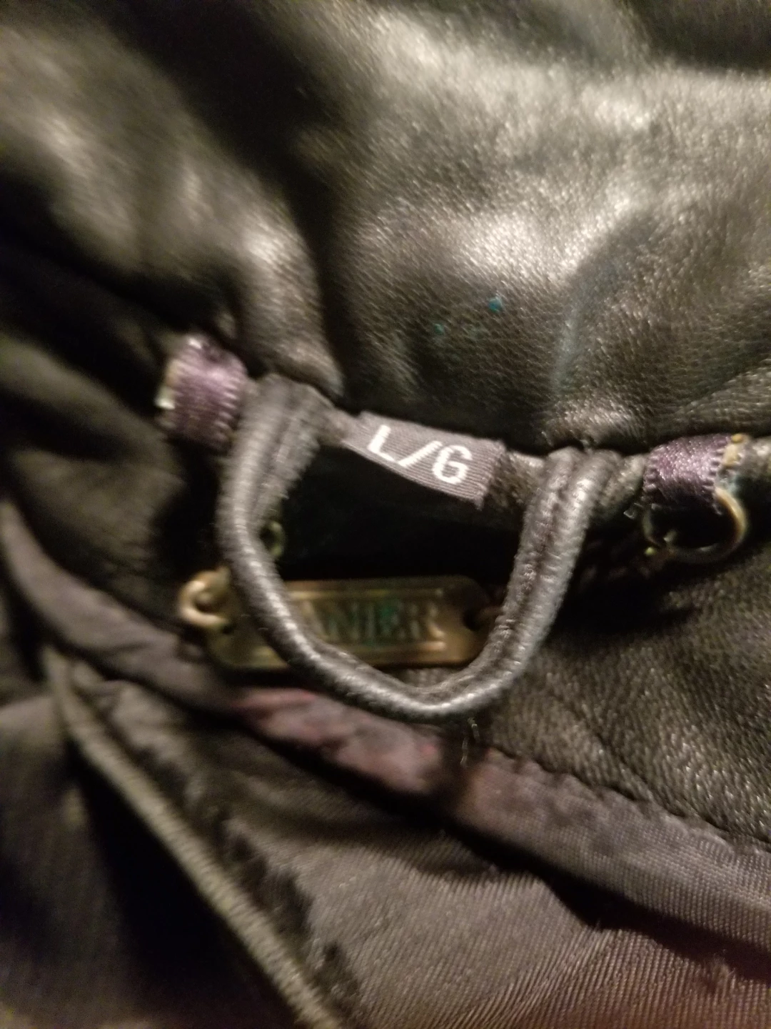 Danier leather jacket large - photo 3