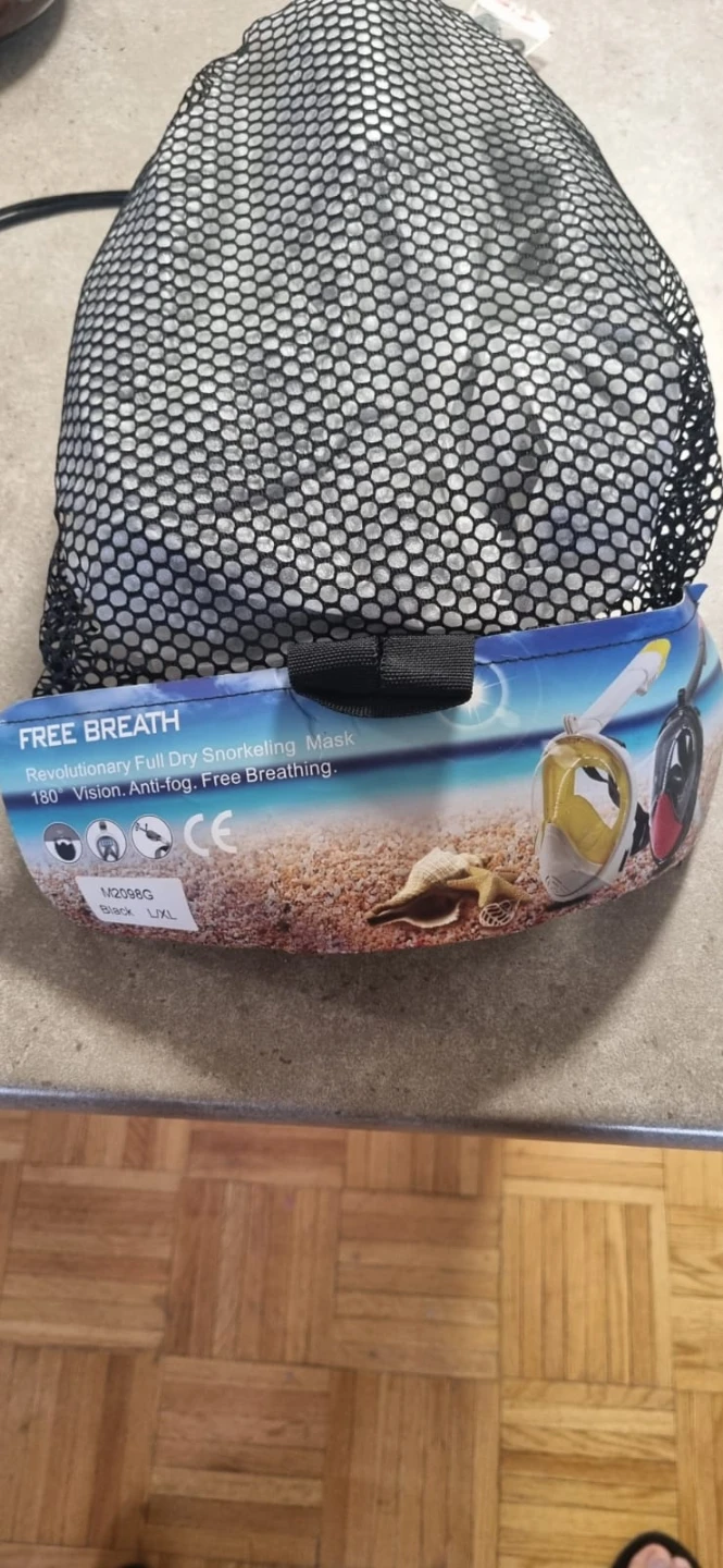 FREE BREATH Full Dry Snorkeling Mask - photo 3