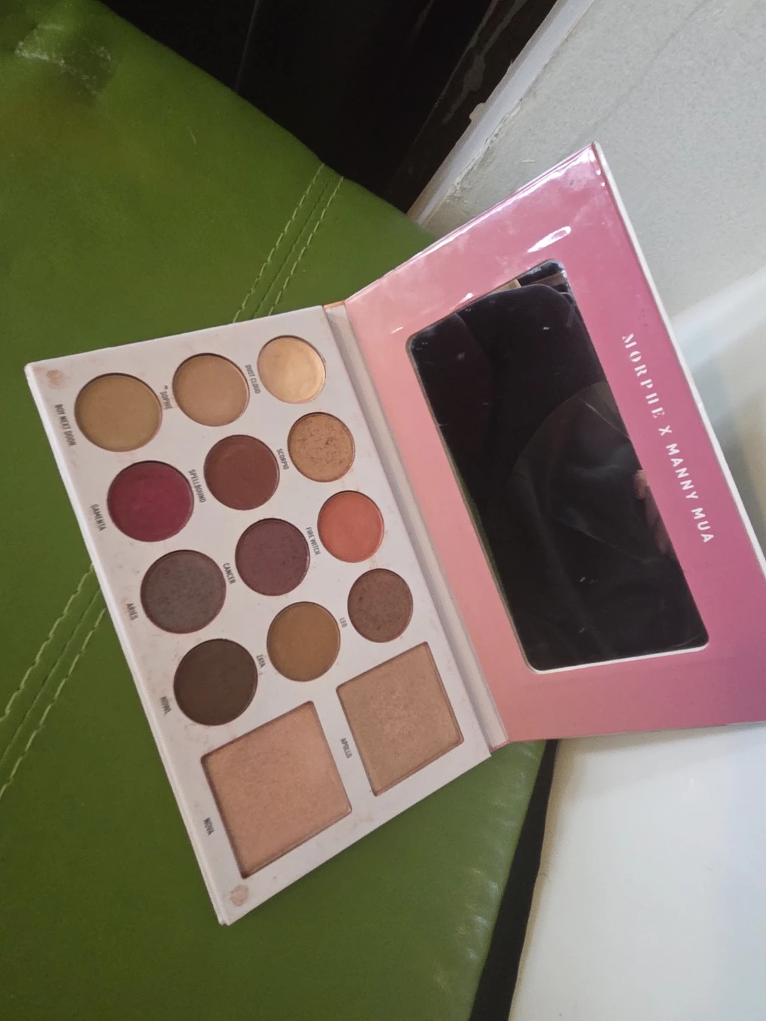 MORPHE X MANNY MUA Eyeshadow & Highlighter Palette - photo 2