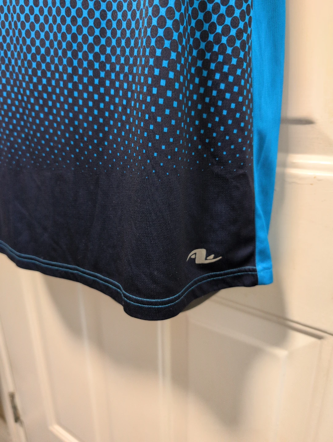 Athletic Works Sleeveless Tank Top Blue Black Gradient - photo 2
