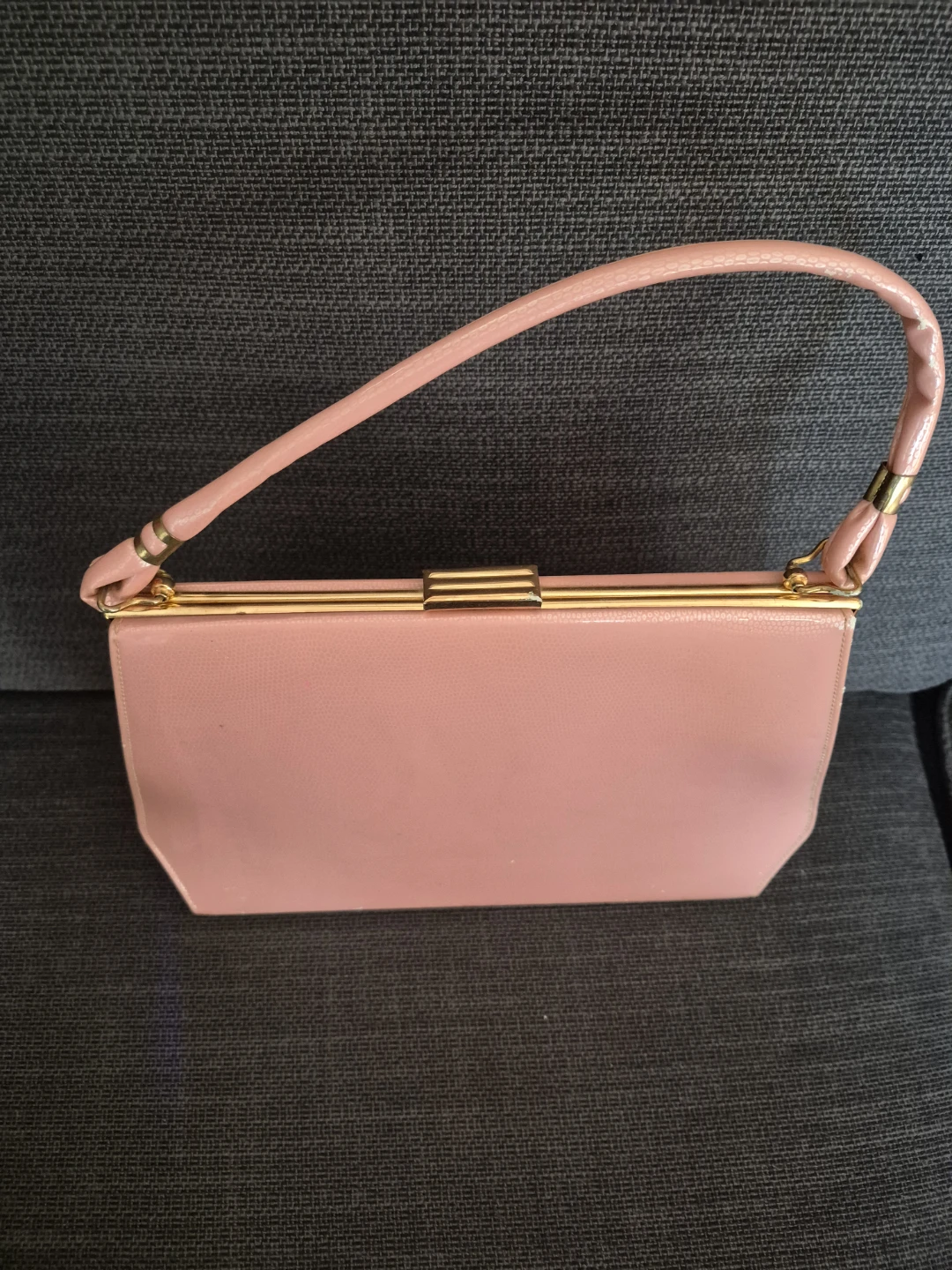 Vintage 1960s Pink Clutch Purse - photo 3