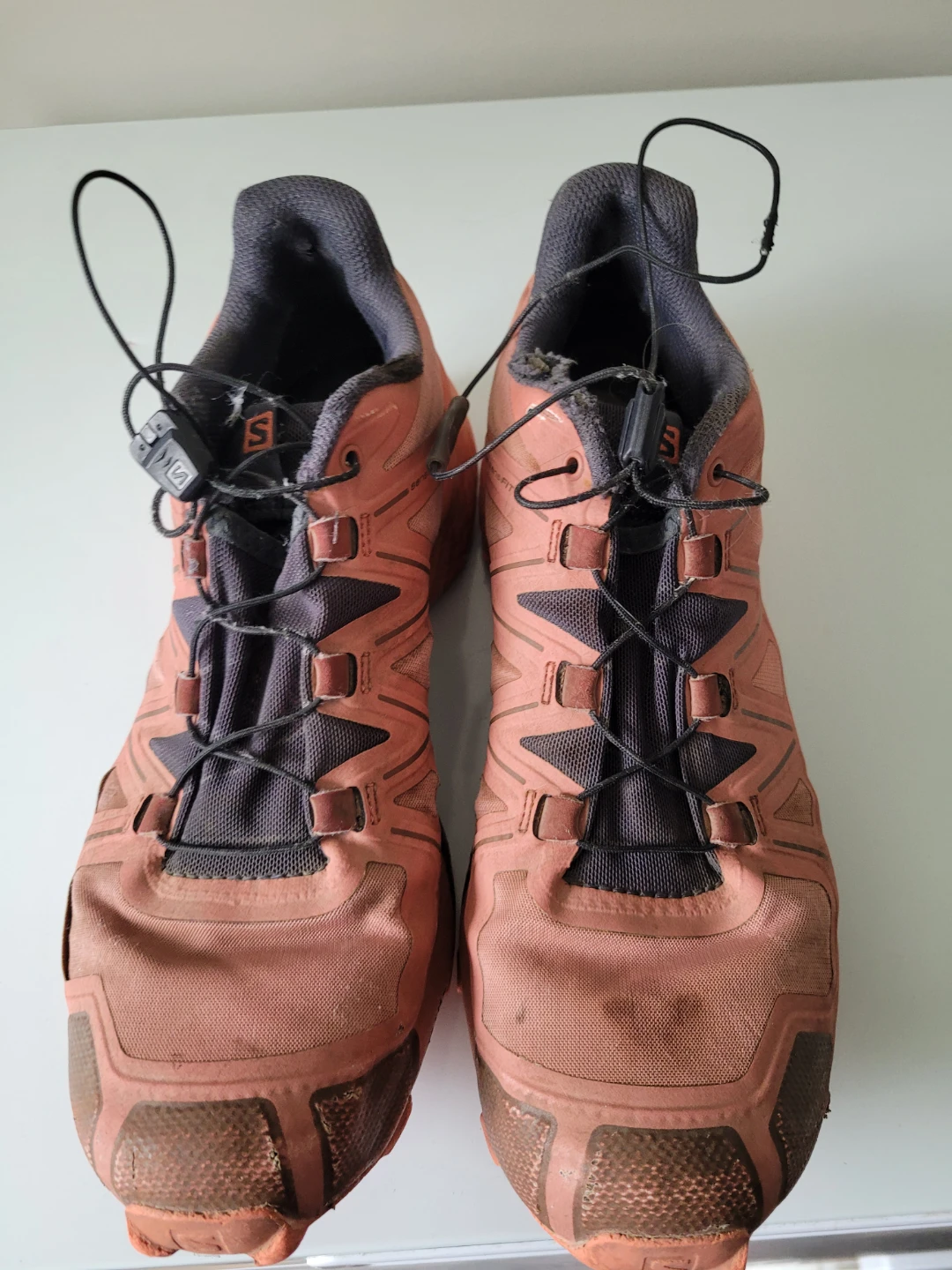 Salomon Speedcross Trail Running Shoes - Coral/Grey - photo 2