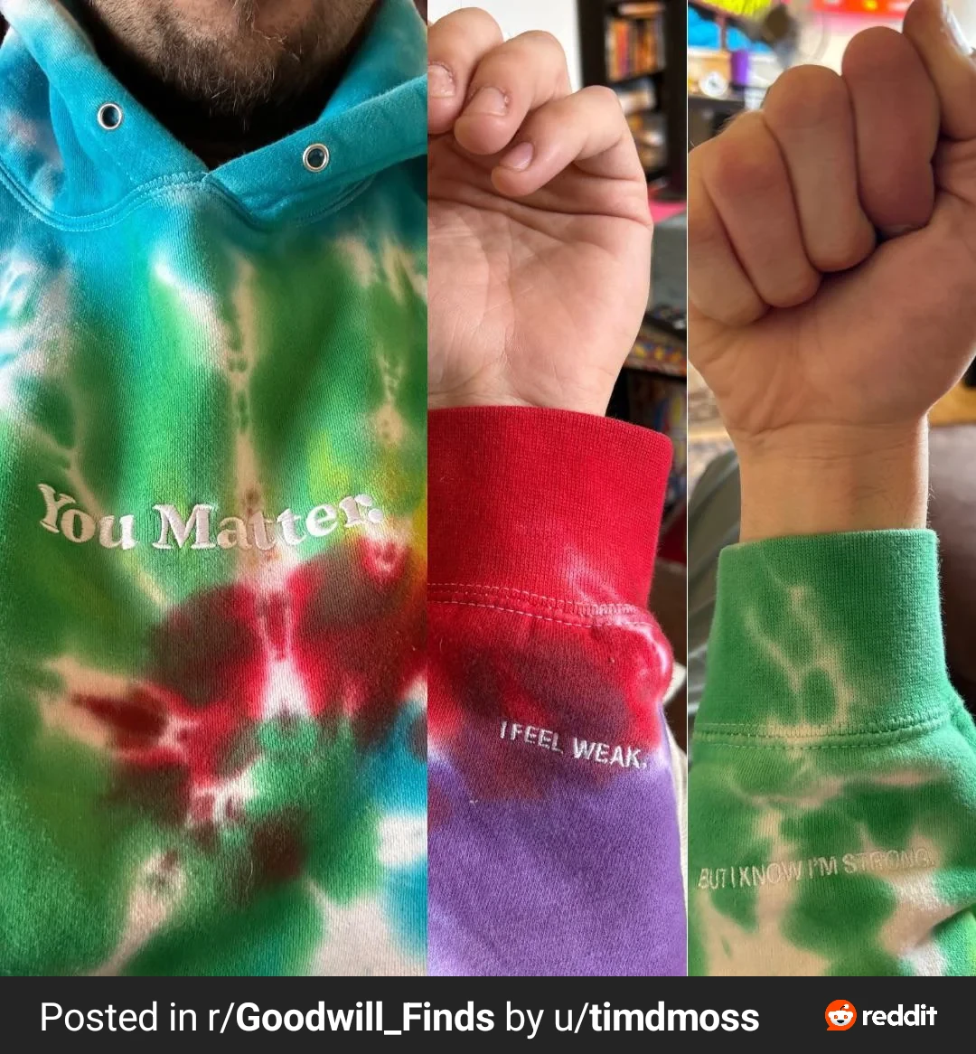You Matter Rainbow Hoodie (Unisex Large) - photo 3