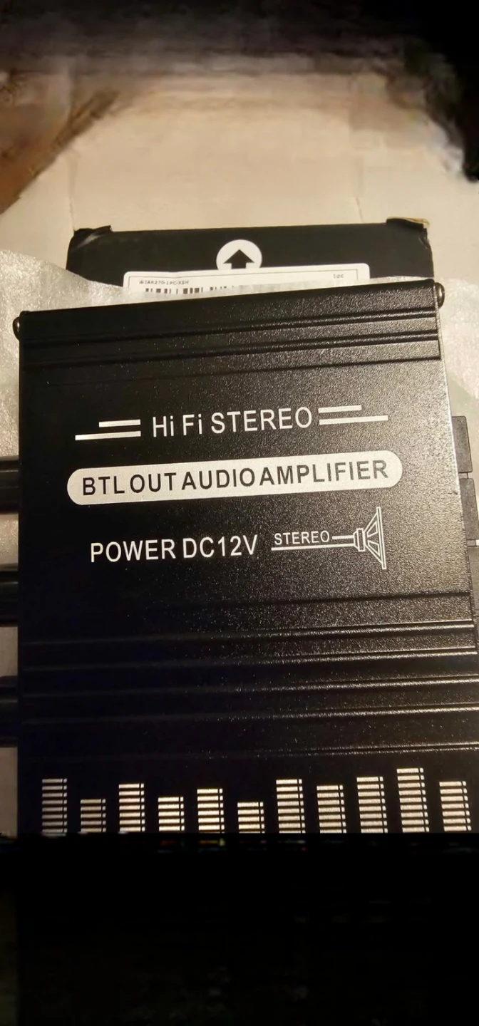 Hi Fi Stereo Audio Amplifier BTL OUT DC12V - photo 4