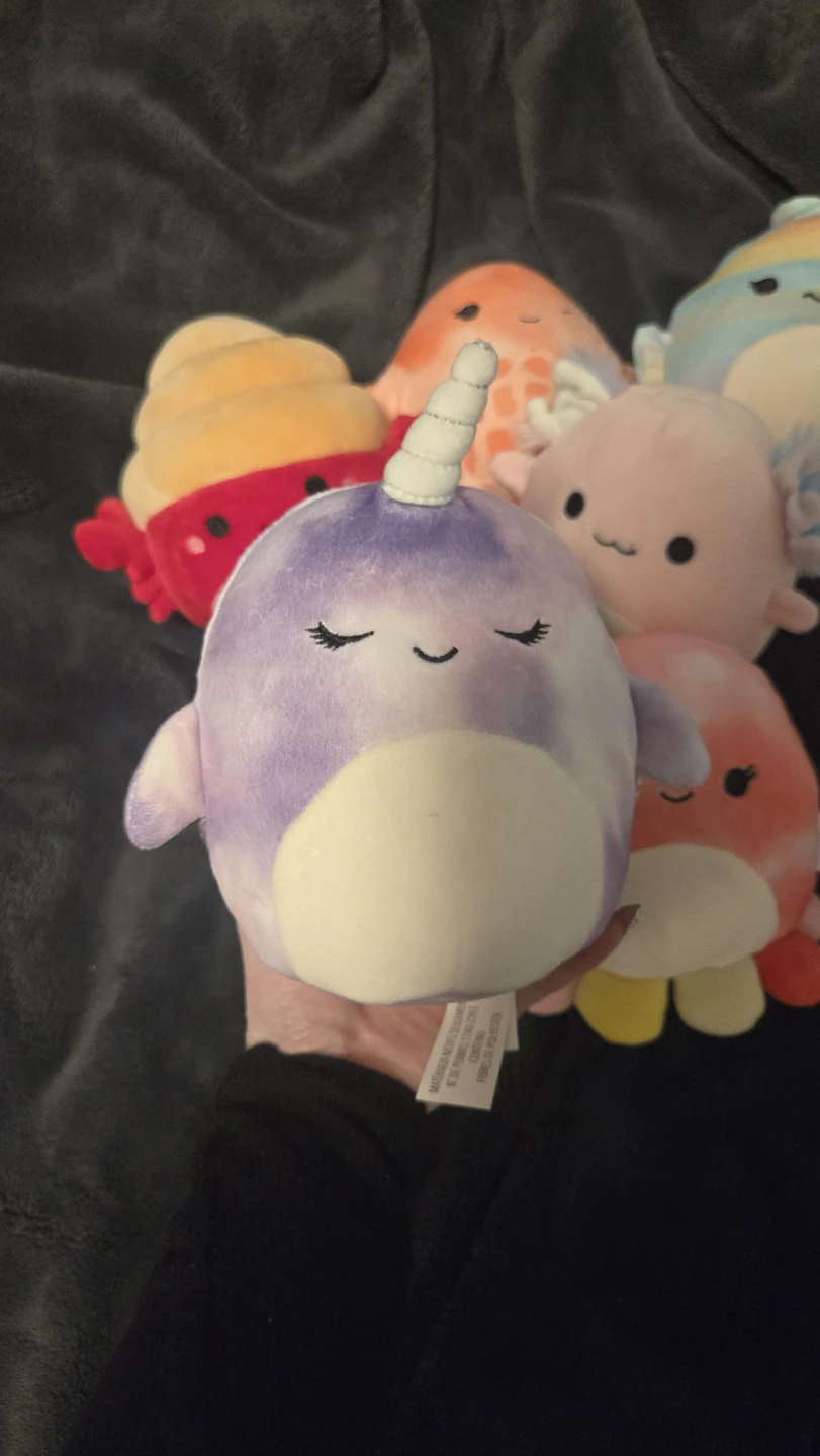 Set of sea animal squishmallows - photo 2