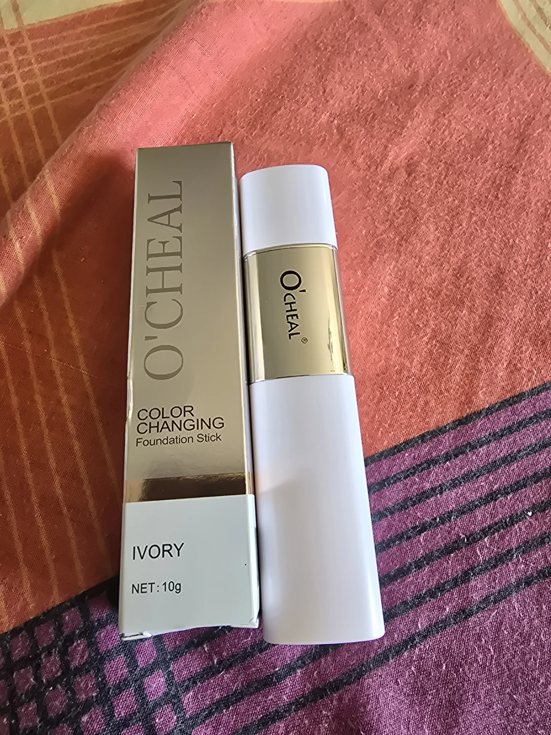 O'CHEAL Color Changing Foundation Stick - Ivory - 🌱