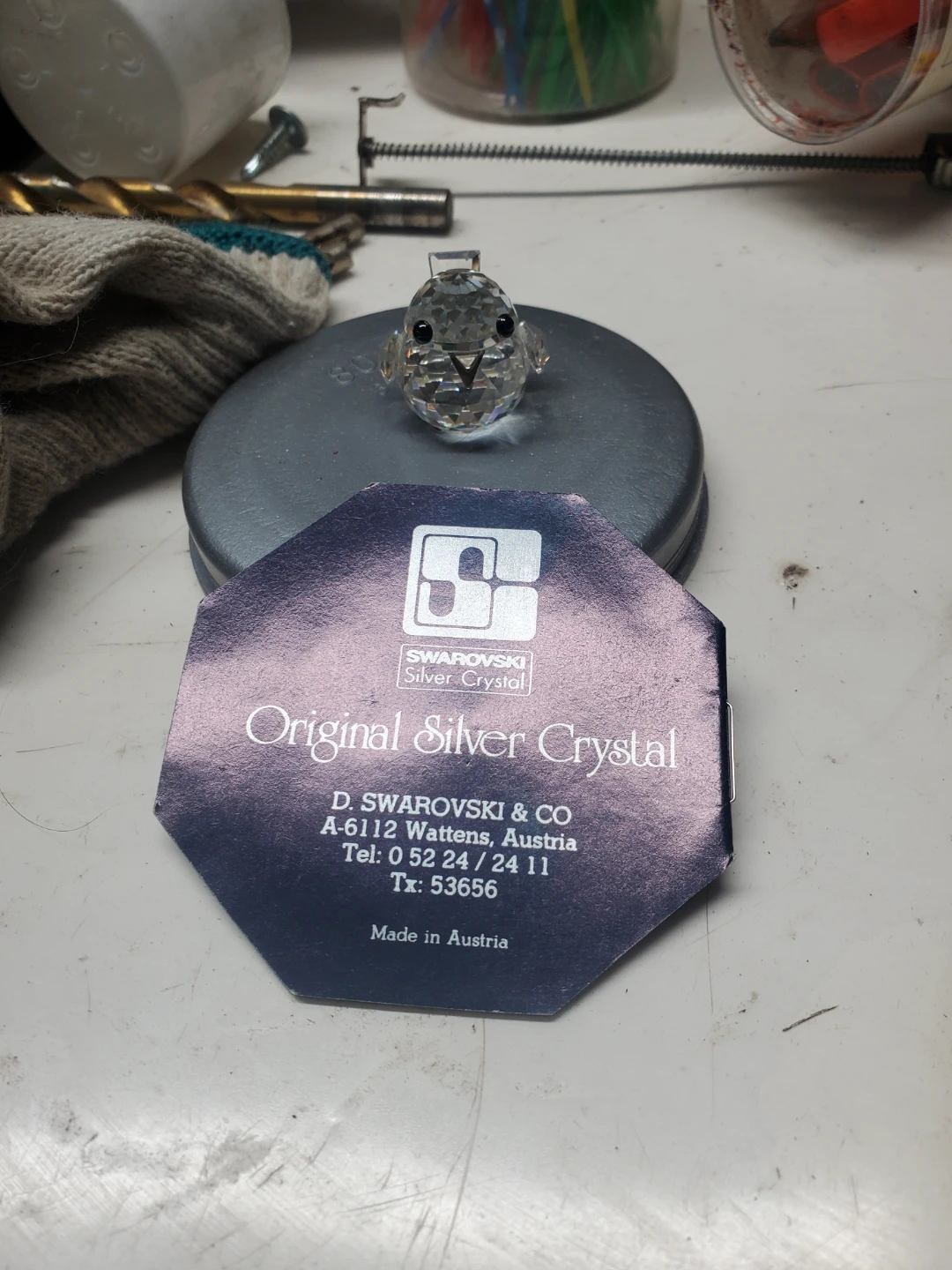 Swarovski Crystal Seal Figurine