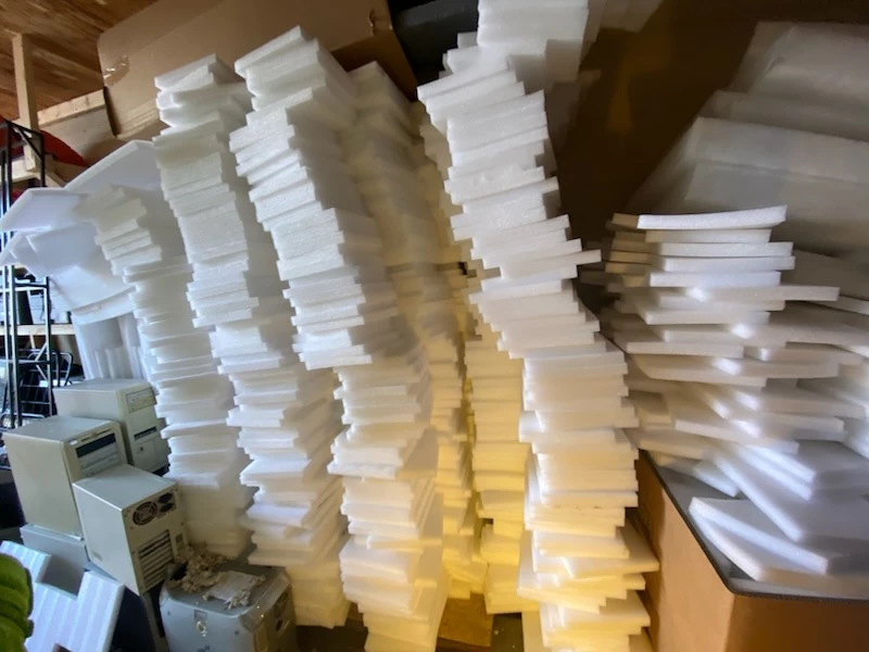 Bulk Styrofoam Packaging Pieces - photo 2