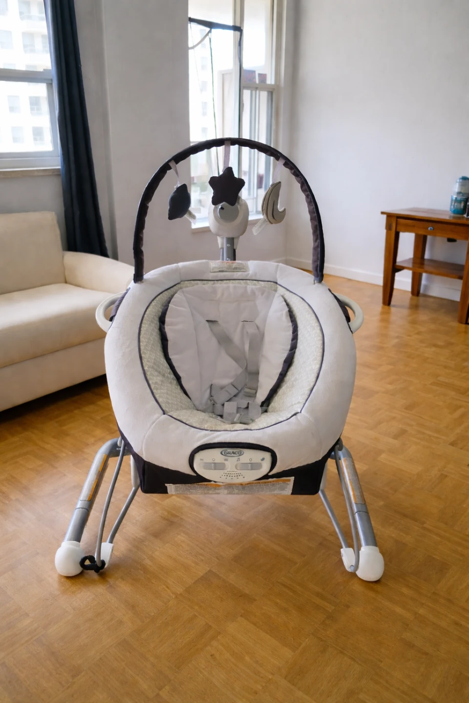 Graco Soothe 'n Sway LX Portable Bouncer Swing - Rainier