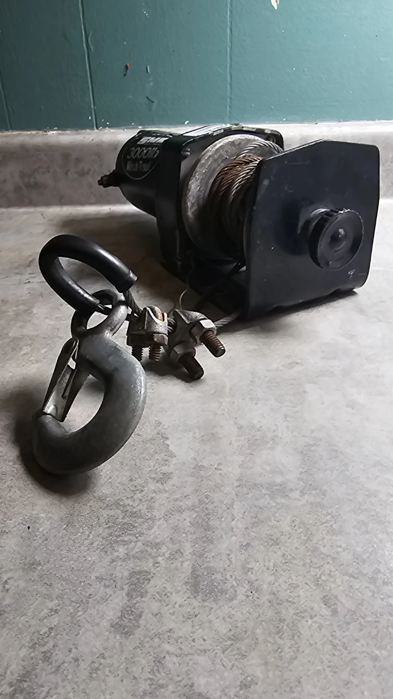 SMK 3000lb Electric Winch - photo 3