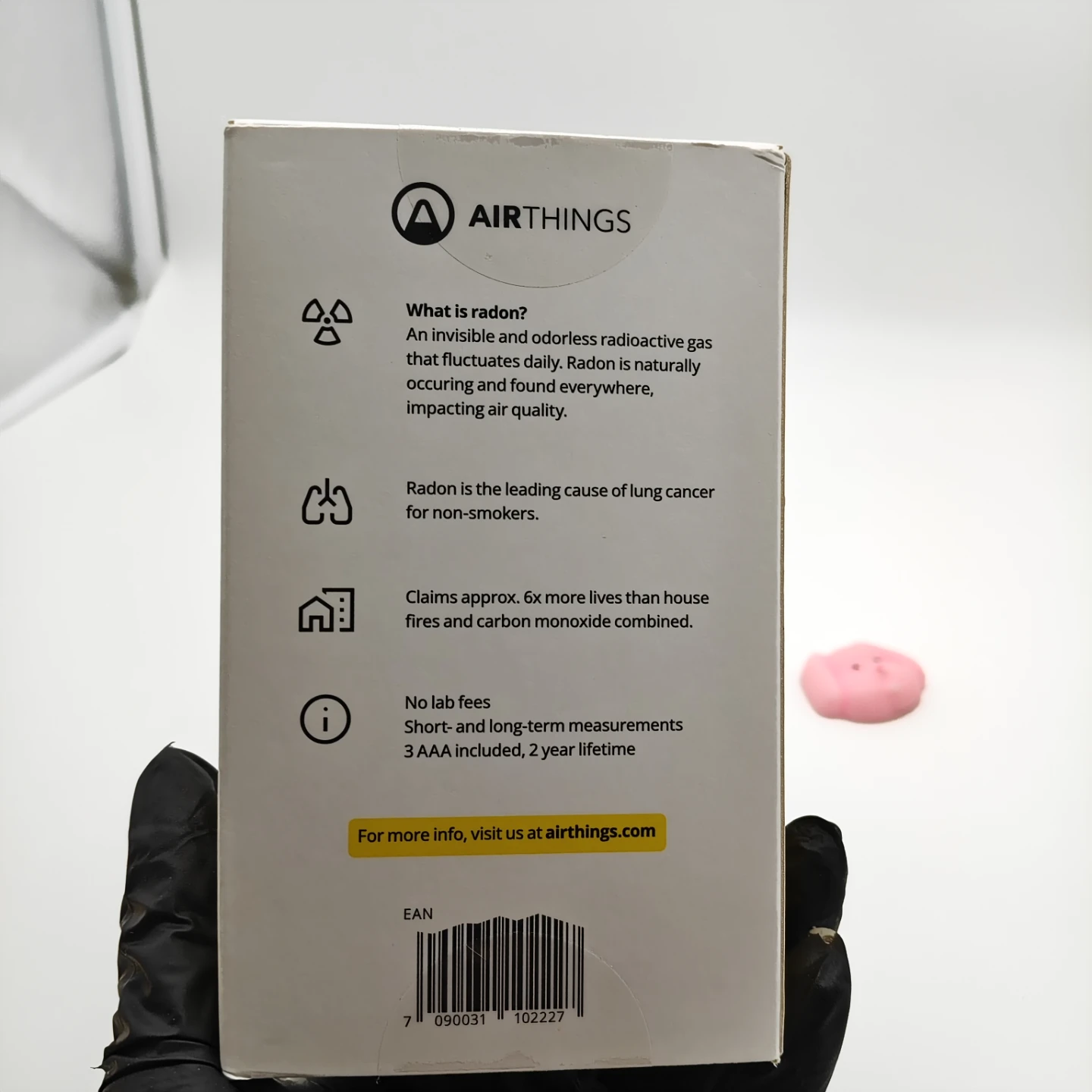 Airthings Corentium Home Digital Radon Detector - photo 3