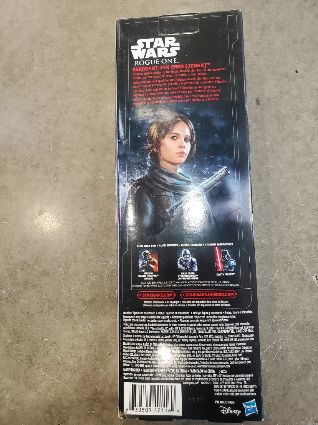 Star Wars Rogue One Sergeant Jyn Erso Action Figure - photo 2