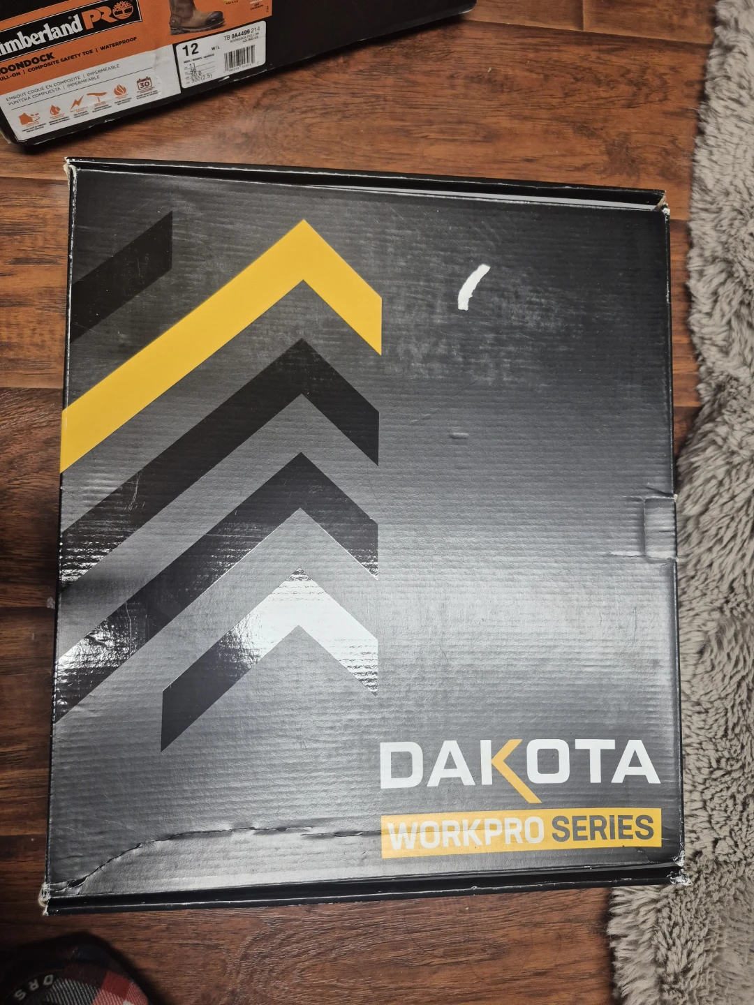 Dakota Workpro Series Black Safety Work Boots Size 12