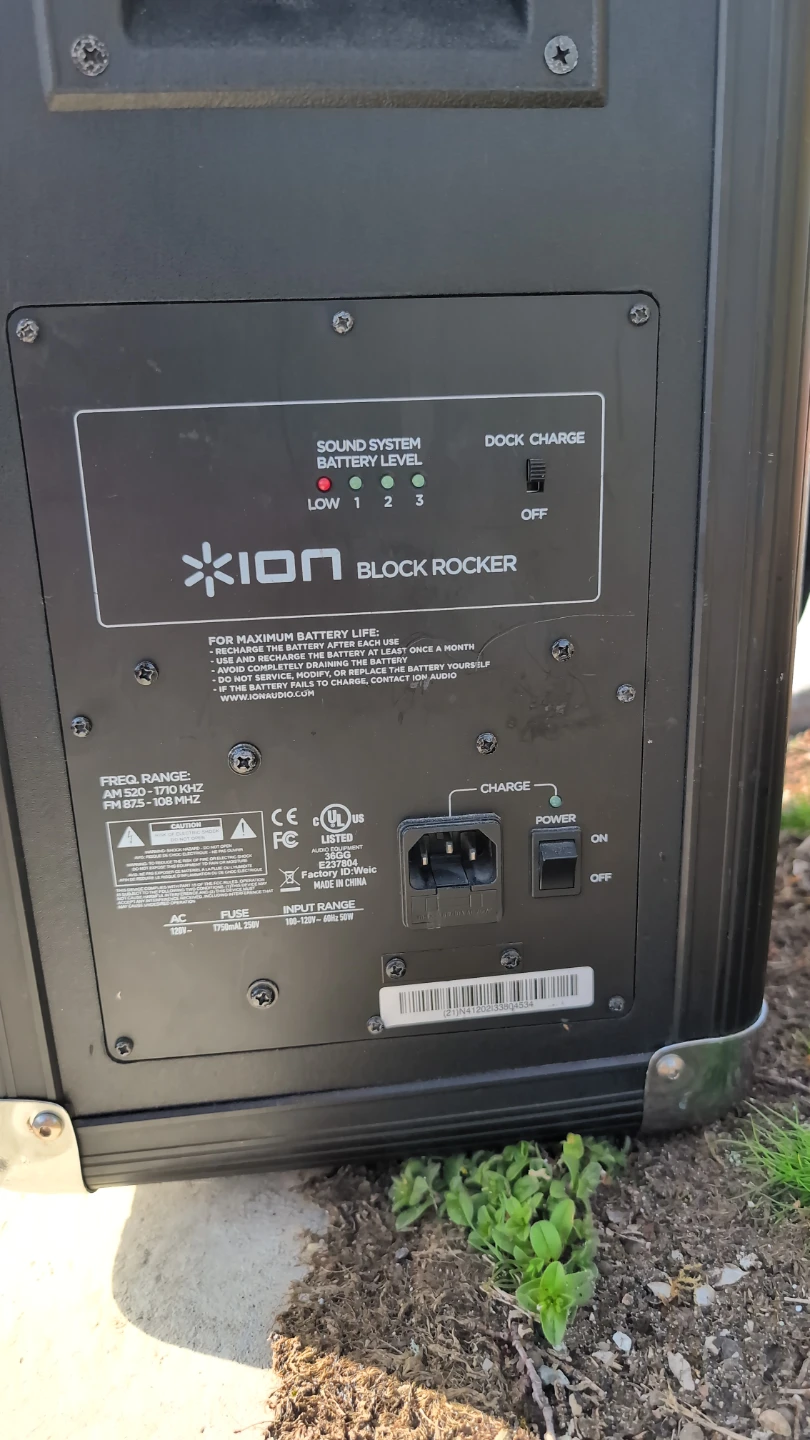 ION Block Rocker Portable Speaker - photo 2