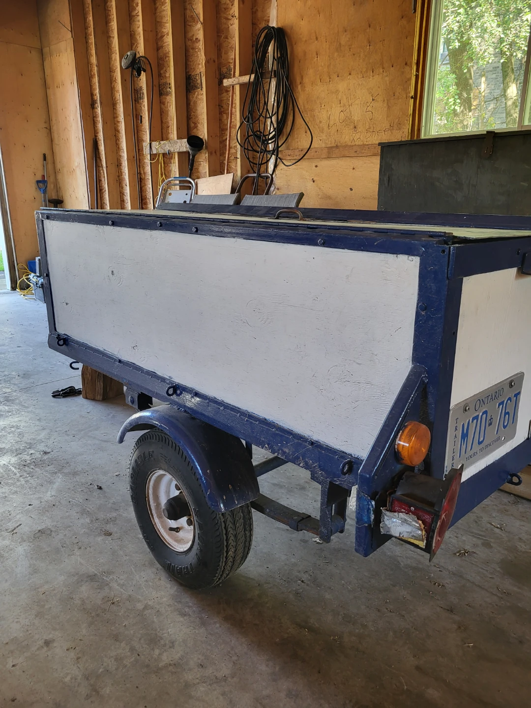 Enclosed Trailer with Double Doors