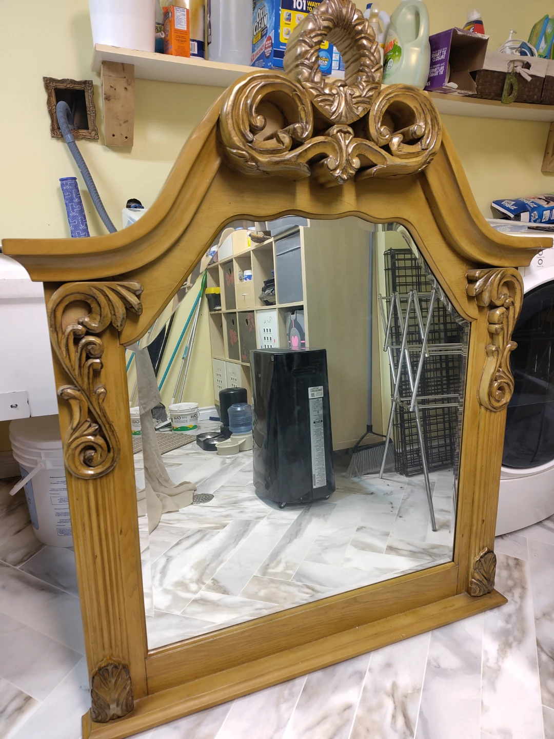 Large Ornate Mirror