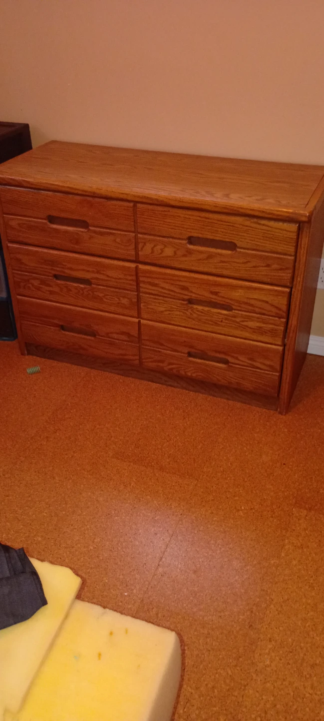 Oak Dresser - 6 Drawer Chest - photo 3