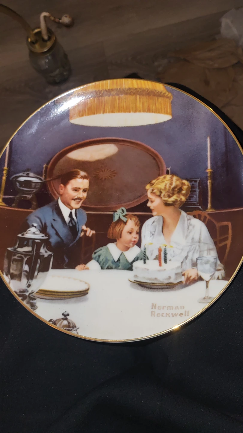 Norman Rockwell Limited Edition Collector Plates (Set of 5) - photo 3