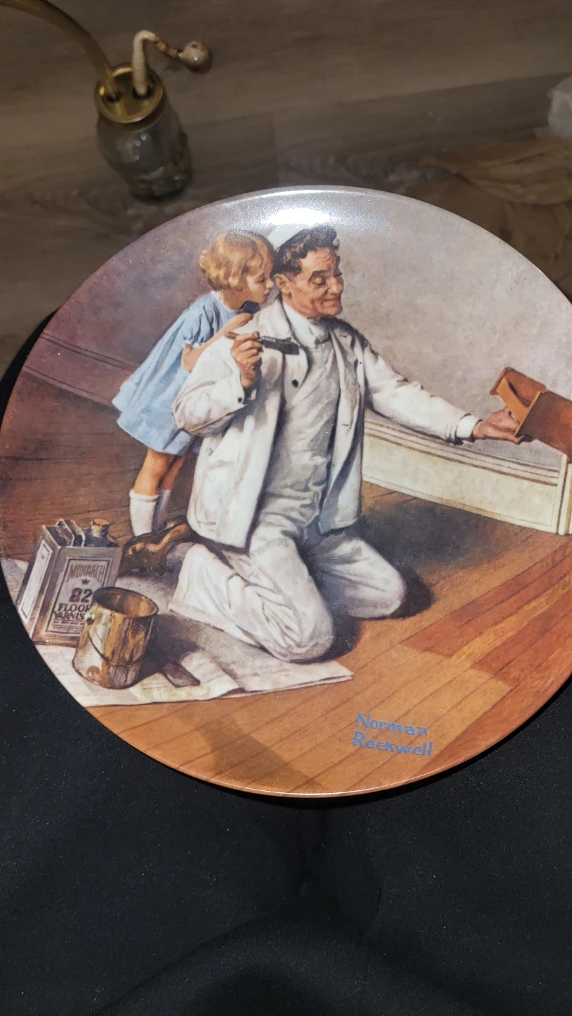 Norman Rockwell Limited Edition Collector Plates (Set of 5) - photo 4