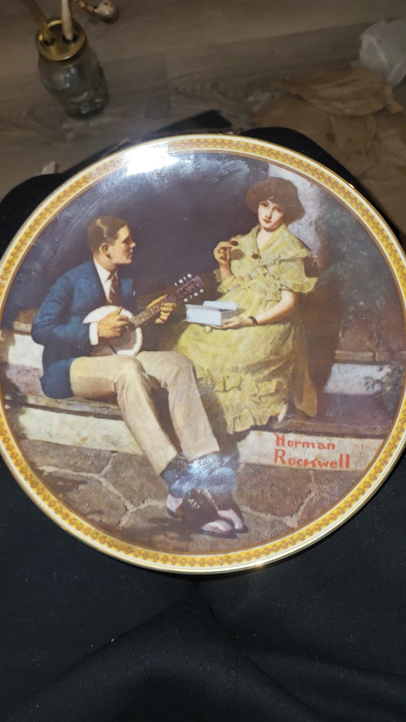 Norman Rockwell Limited Edition Collector Plates (Set of 5) - photo 5