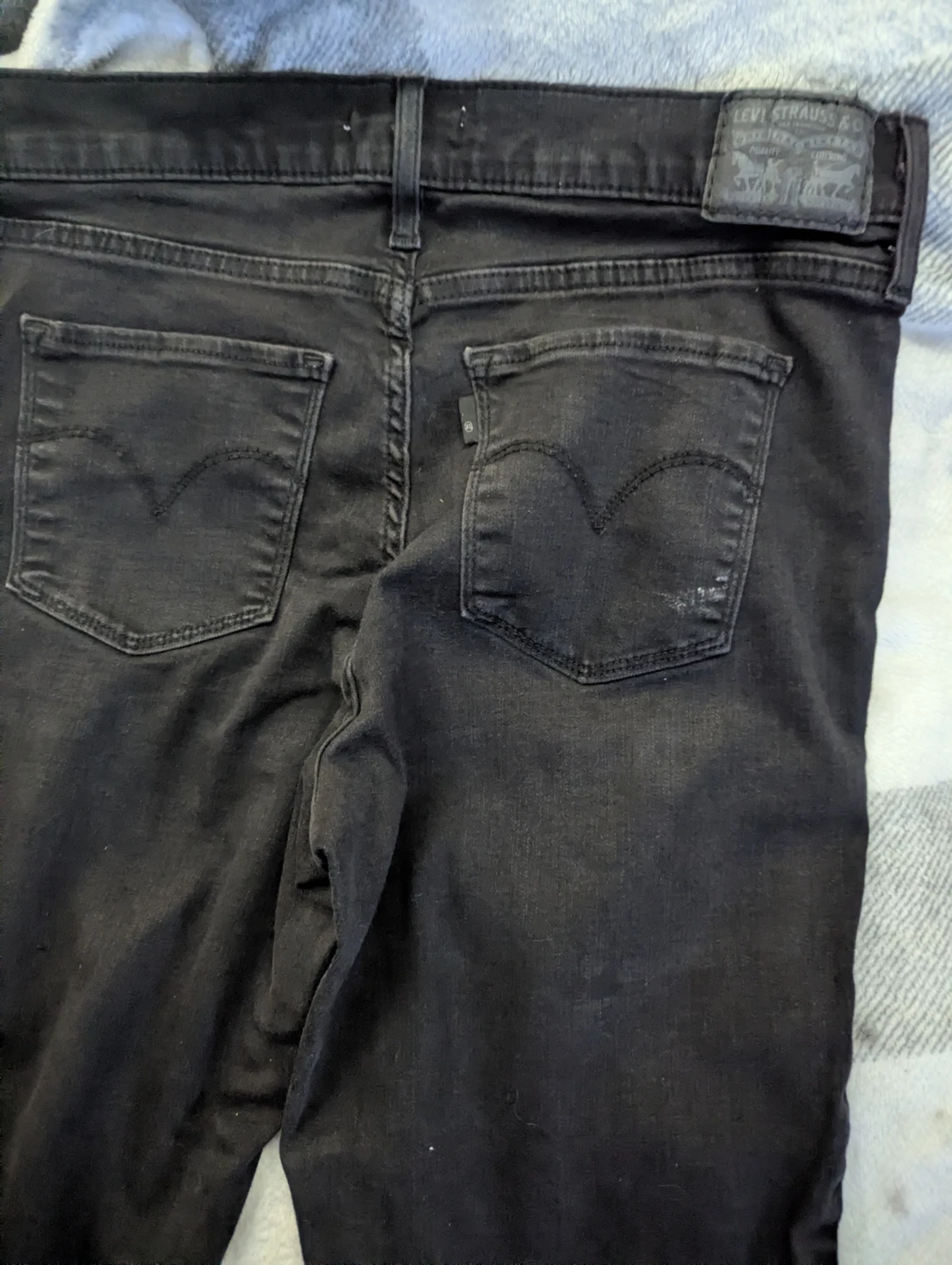Levi's Black Shaping Slim Jeans - photo 2