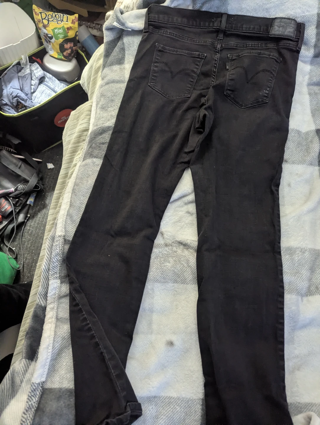 Levi's Black Shaping Slim Jeans - photo 3