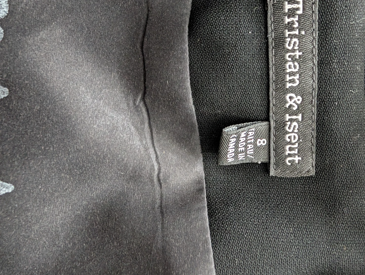 Tristan & Iseult Black Blazer Size 8 - photo 4