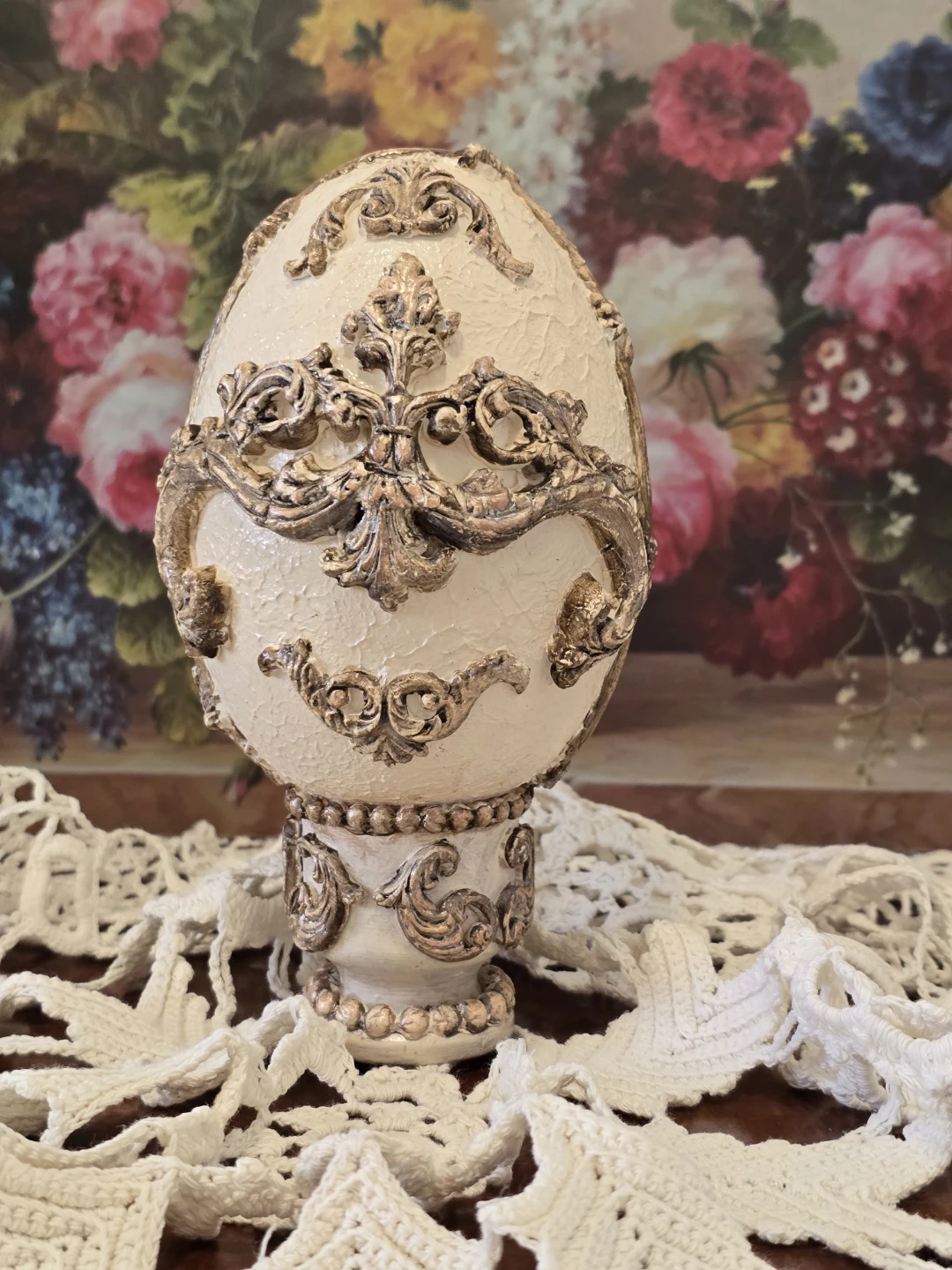 Classic Oval Shape Antiqued Decoration - photo 4