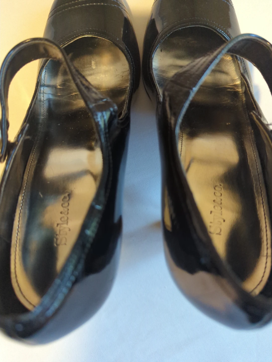 Style & Co Black Patent Mary Jane Heels - photo 3