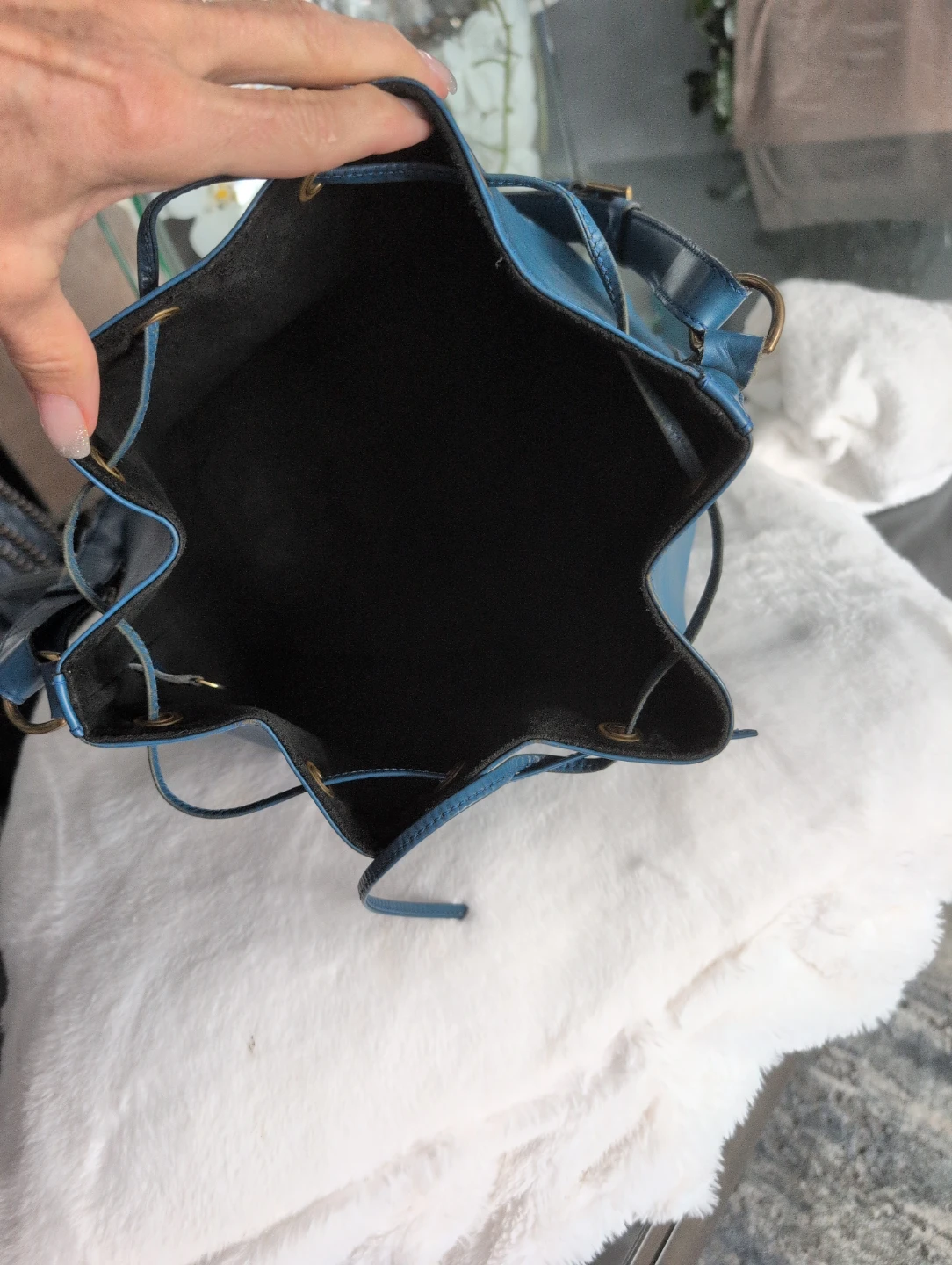 Louis Vuitton Noe Bucket Bag - Teal Epi Leather - photo 4