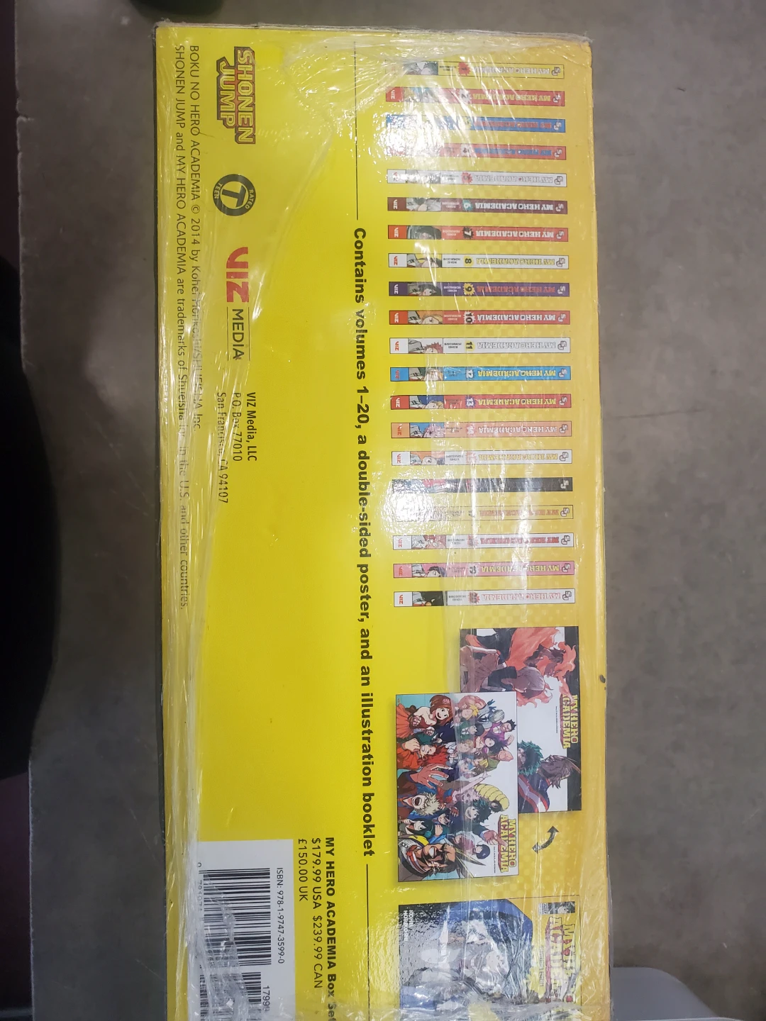 My Hero Academia Manga Box Set Volumes 1-20 - photo 2