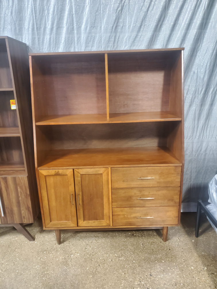 Mid Century Modern Style Buffet with Cabinet and Drawers(New)