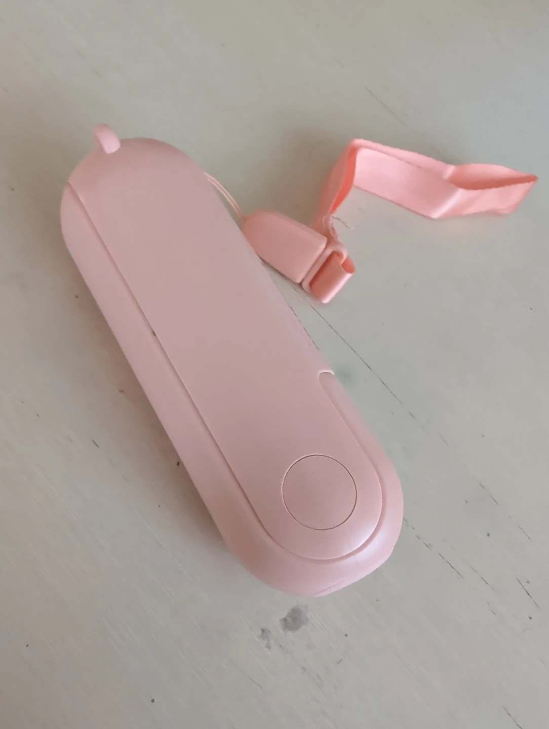 Pink Portable Folding USB Rechargeable Handheld Fan