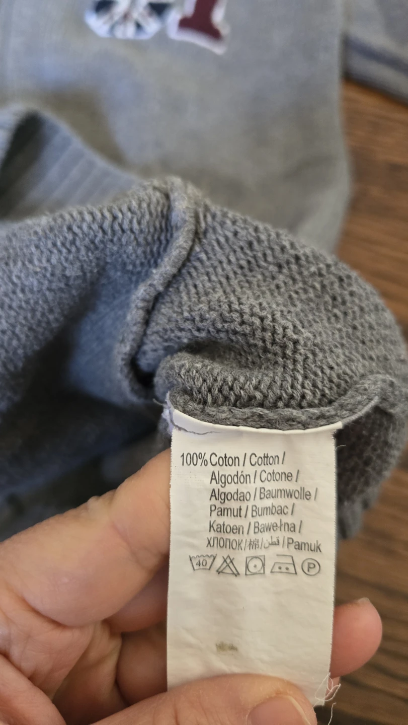 Kids Grey Shawl Collar Cardigan 12Y - photo 2