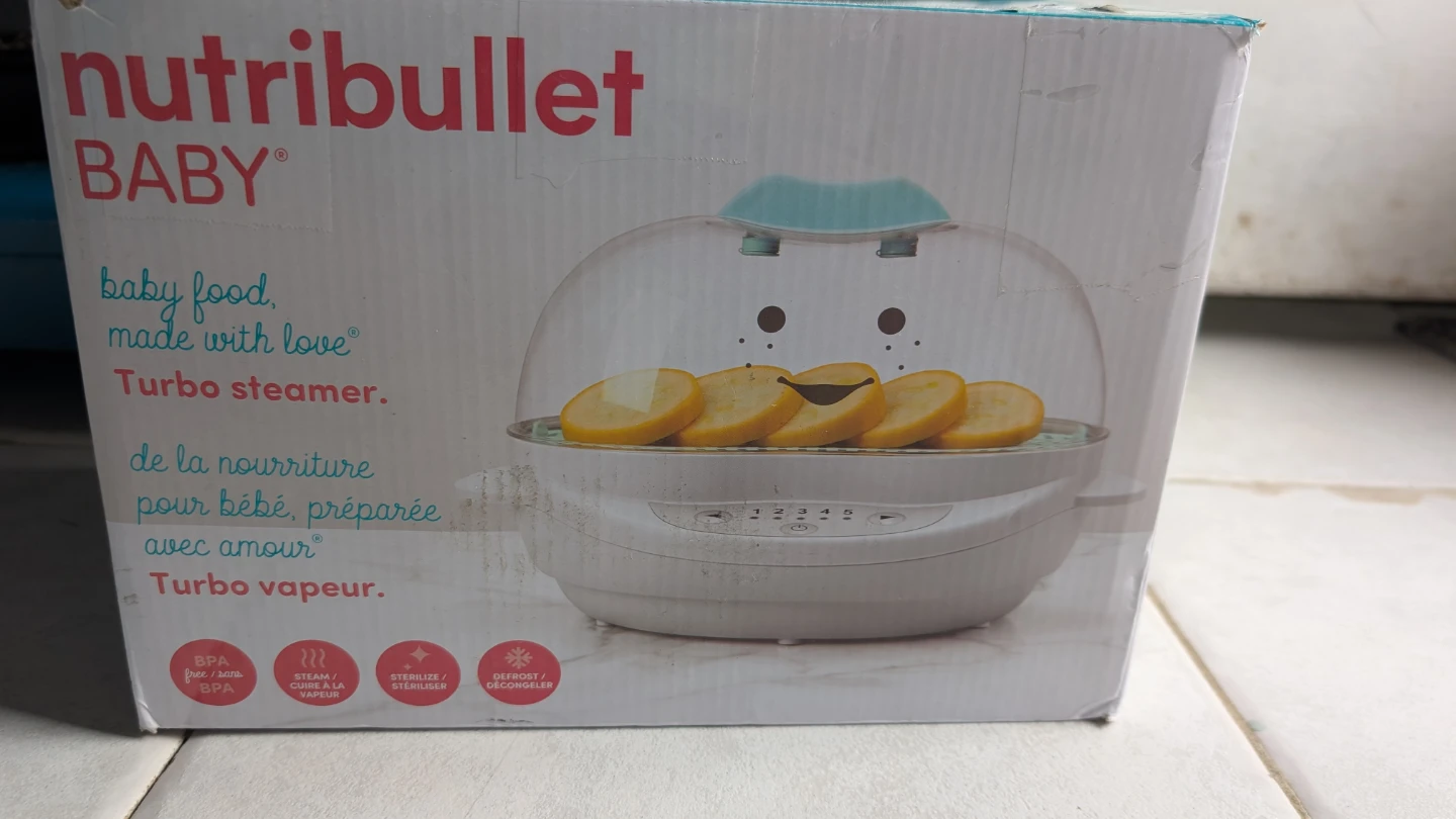 Nutribullet Baby Turbo Steamer and Sterilizer - photo 5