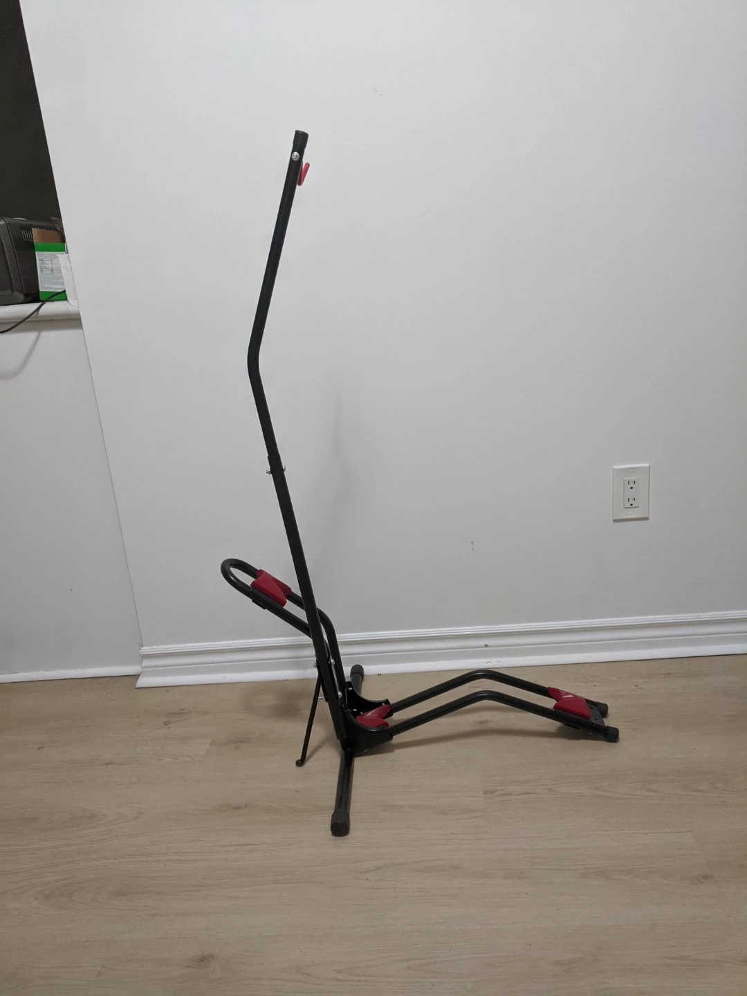 Black and Red Bike Stand
