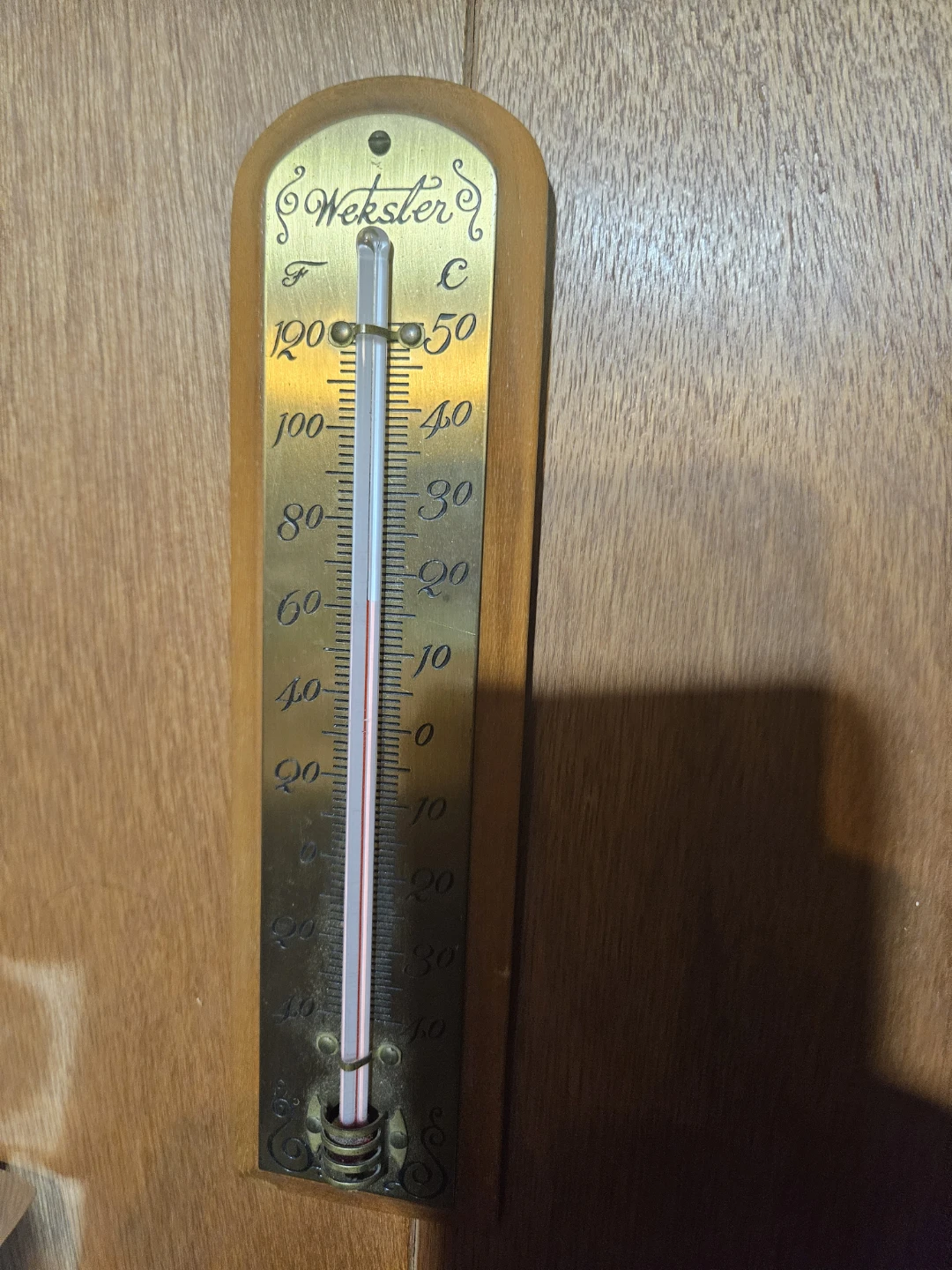 Wekster Wooden Thermometer - photo 3