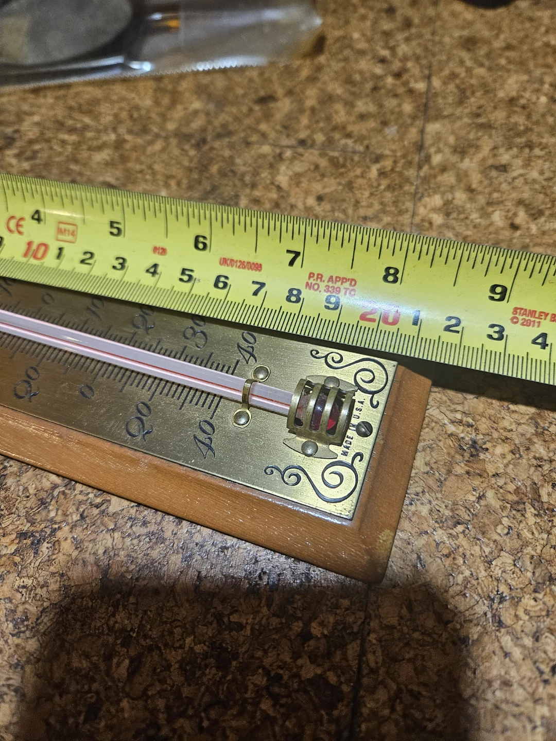 Wekster Wooden Thermometer - photo 5