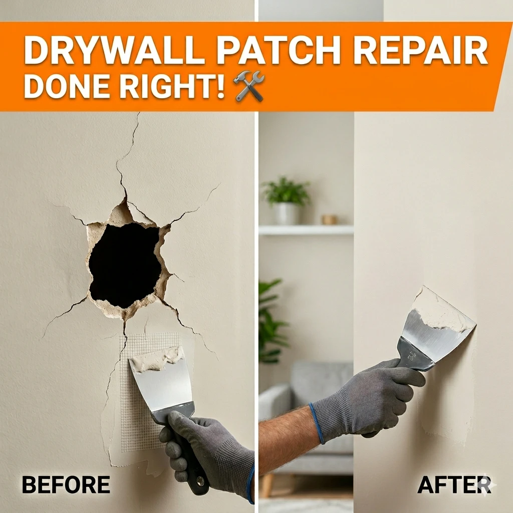 Drywall Patch Repair/ wall repair
